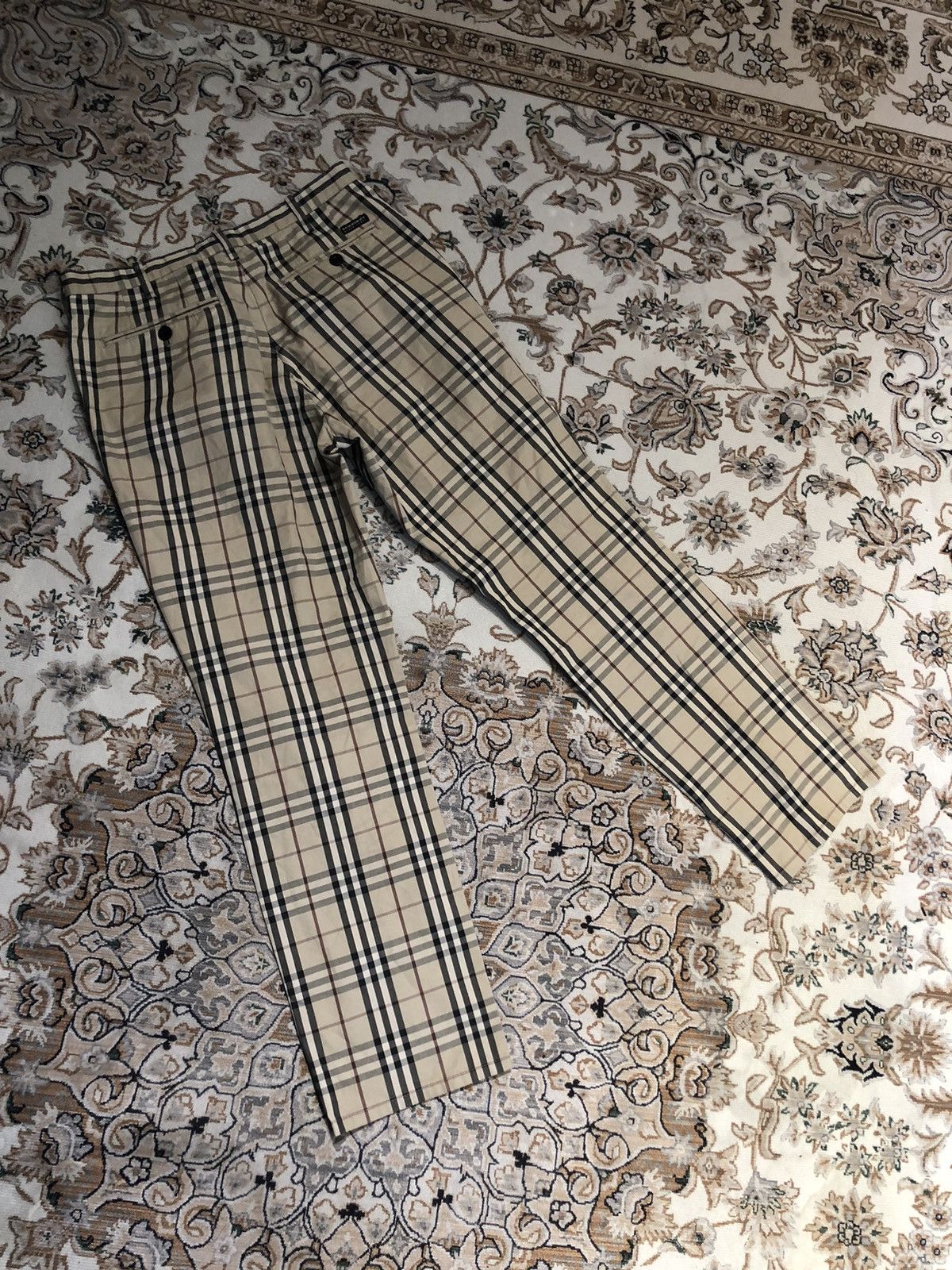 Burberry BURBERRY NOVA CHECK PANTS Size US 29 - 5 Thumbnail