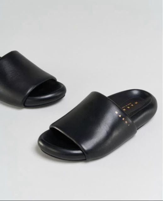 Marni o1w1db11024 Pouf Sandals in Black Size US 9 / EU 42 - 2 Thumbnail