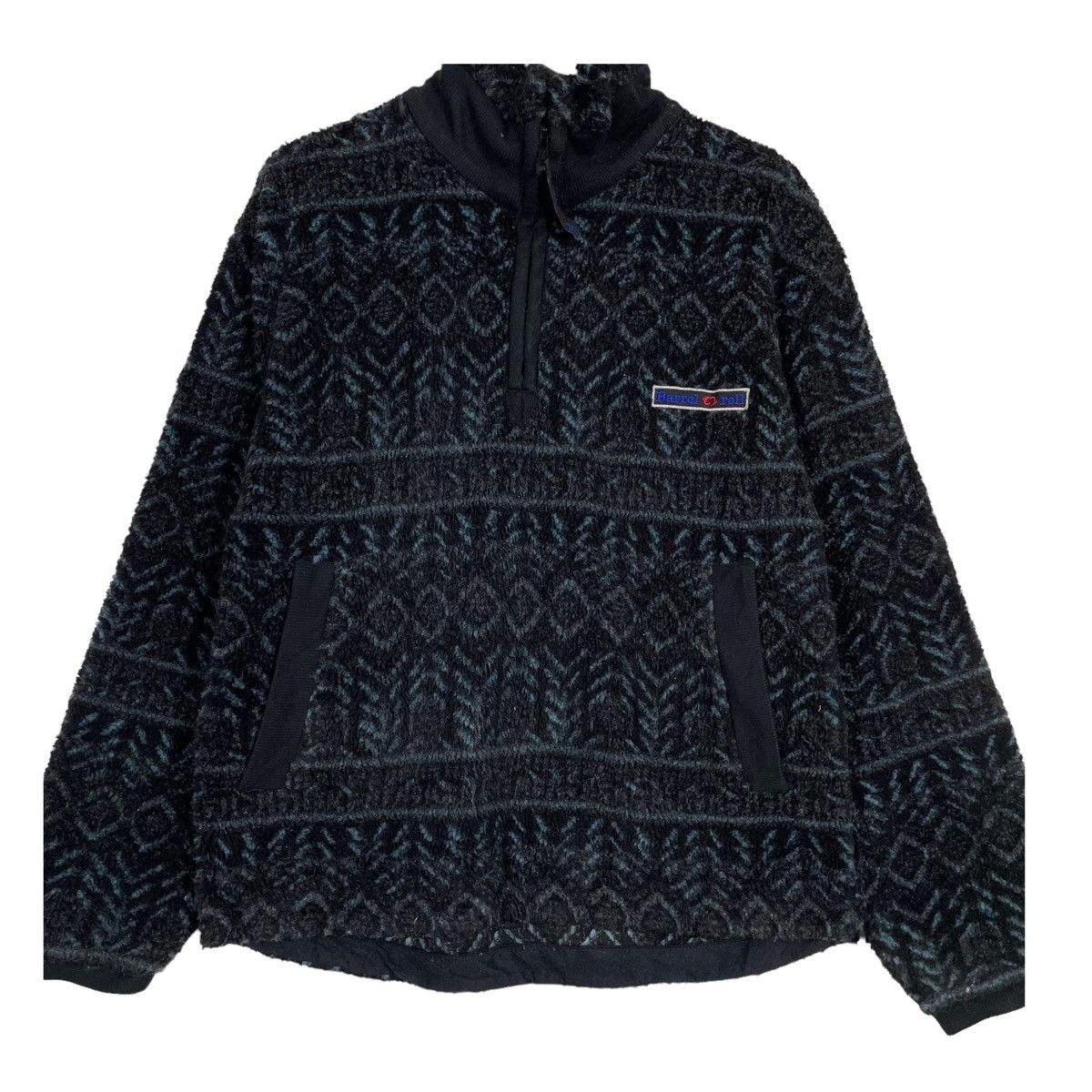 Aztech Mountain × Japanese Brand × Native 💥BARREL ROOLS NATIVE PULLOVER SWEATER Size US M / EU 48-50 / 2 - 5 Thumbnail