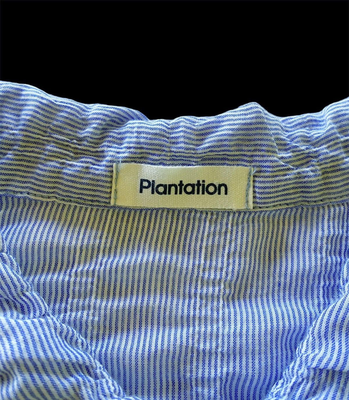 Issey Miyake × Vintage Vintage “Plantation” ISSEY MIYAKE Crunched Pleated Shirt Size M / US 6-8 / IT 42-44 - 2 Thumbnail