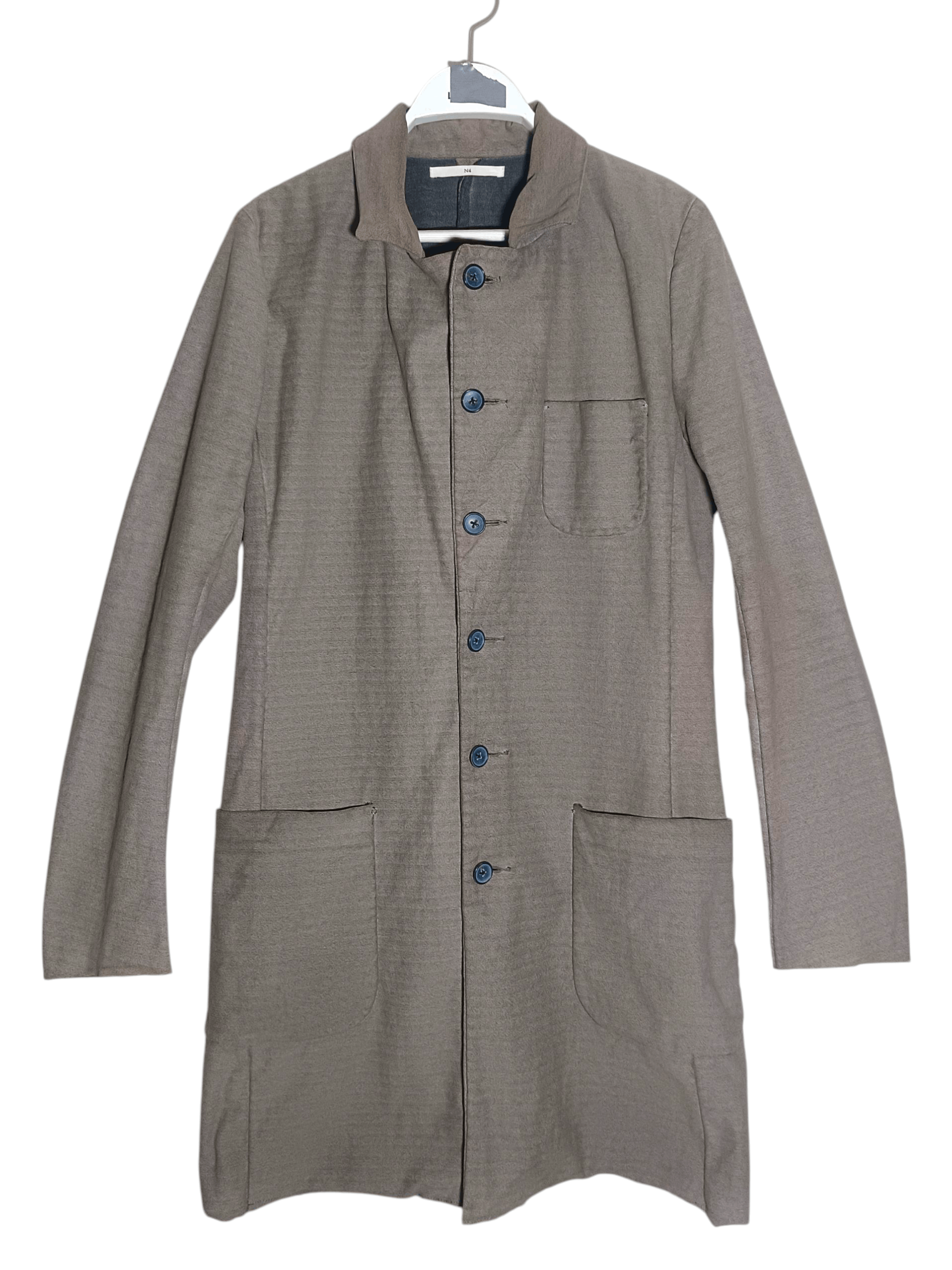 Japanese Brand Vintage N4 Rainmaker Kohichi Watanabe Coat Size US M / EU 48-50 / 2 - 1 Thumbnail