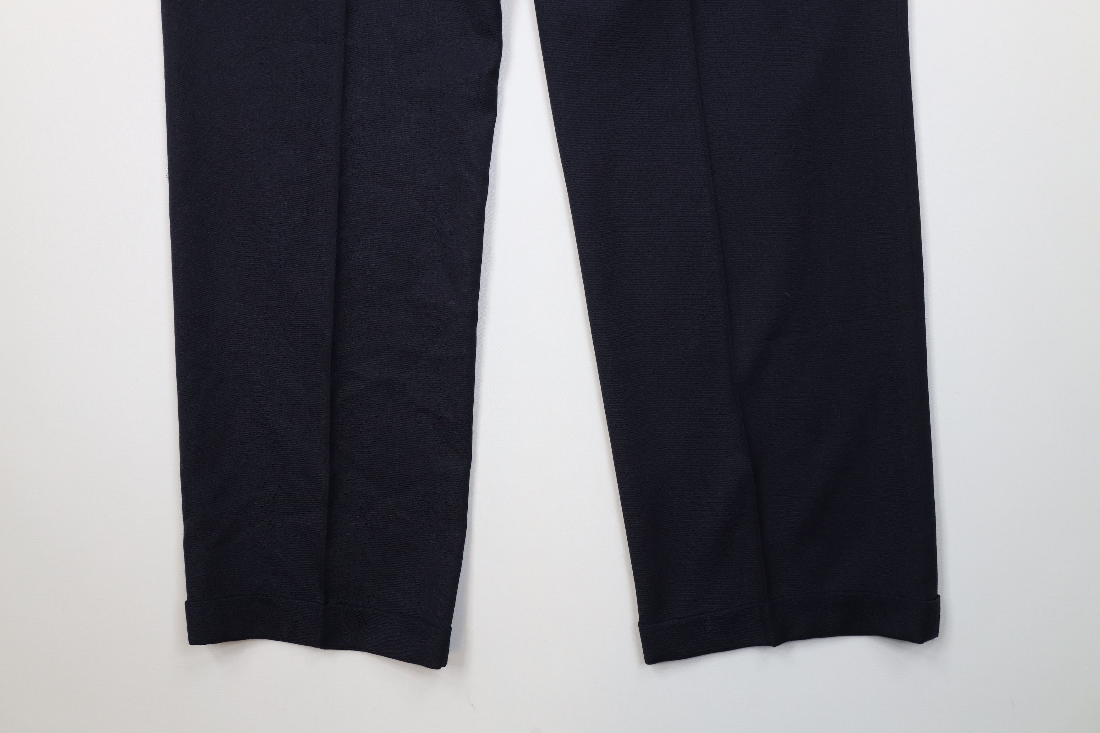 Vintage Vintage 90s Streetwear Wool Blend Knit Wide Leg Chino Pants Size US 36 / EU 52 - 16 Thumbnail
