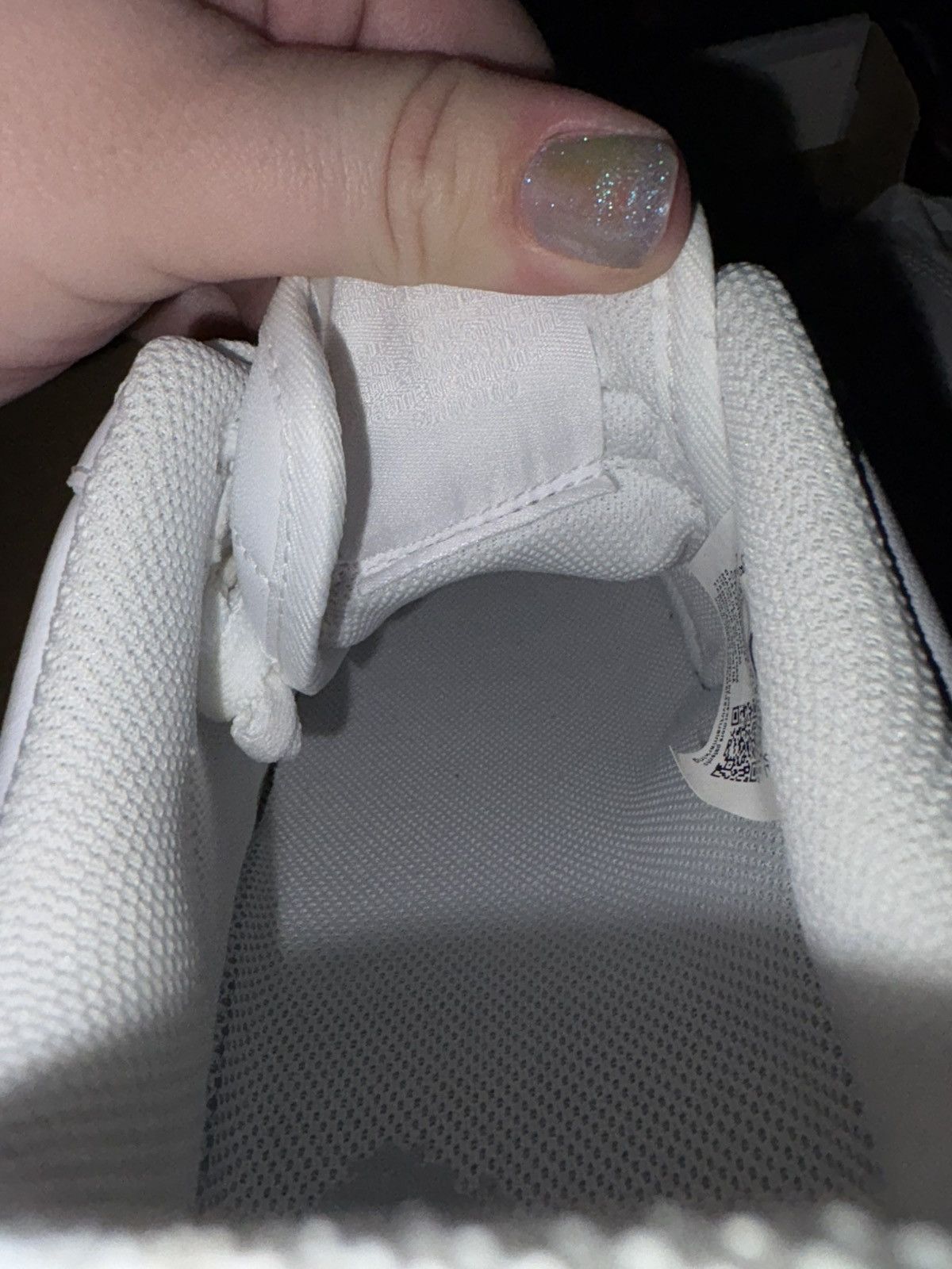 Nike Nike White AF1 Size 8 Size US 8 / EU 41 - 11 Thumbnail