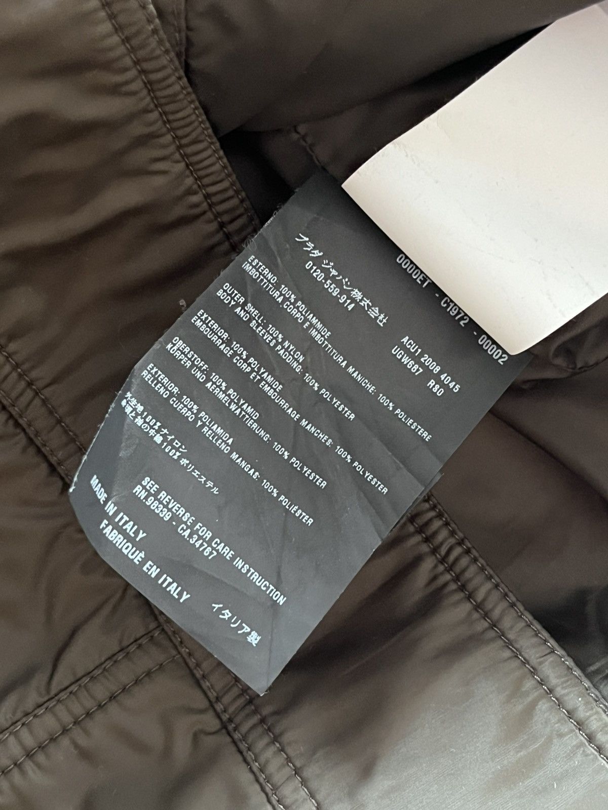 Prada Prada Padded Utility work multi pocket jacket Size US L / EU 52-54 / 3 - 6 Thumbnail