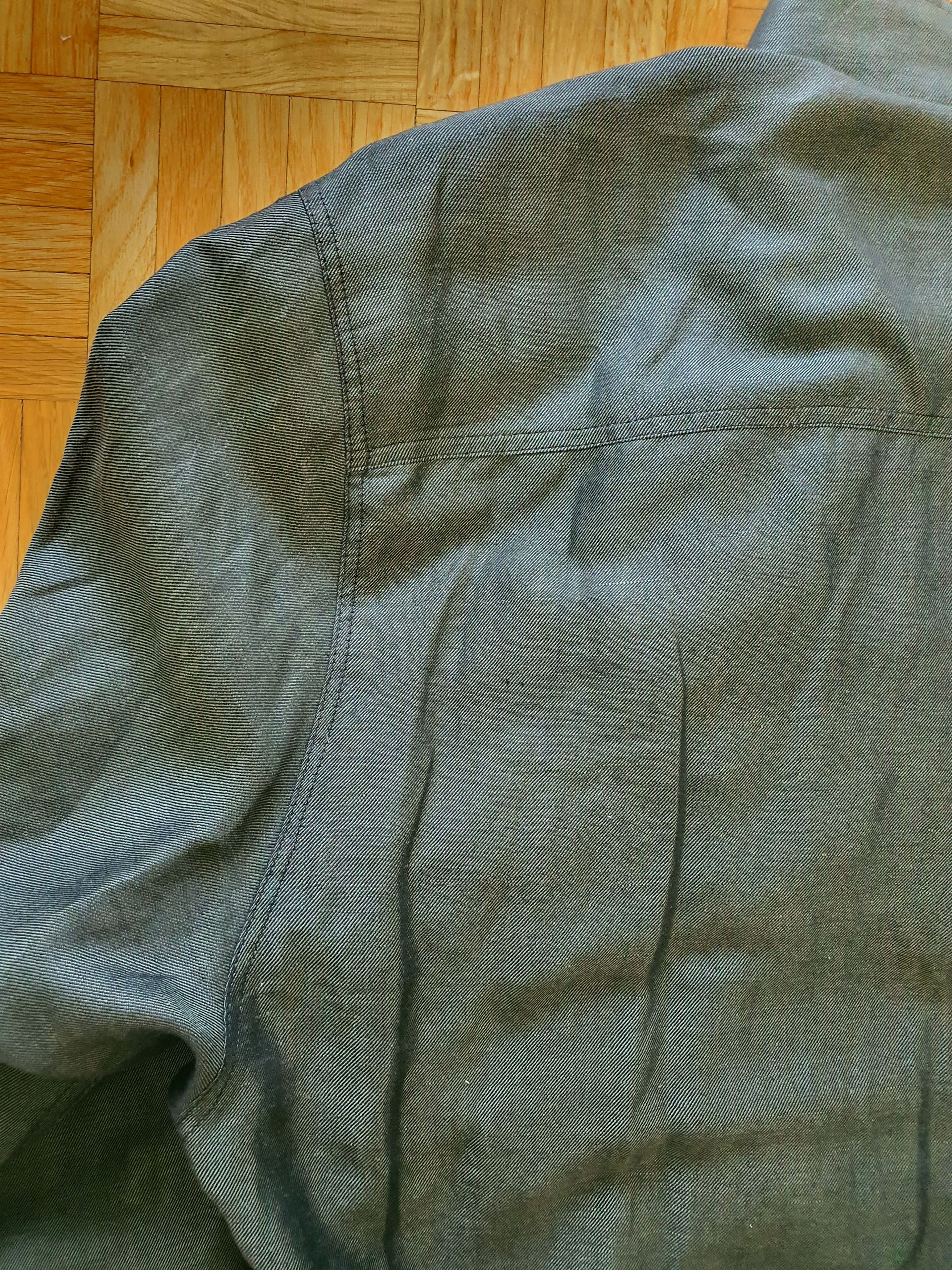 Valentino Vintage (1980s) UOMO Lightweight Linen Bomber Jacket Size US XL / EU 56 / 4 - 10 Thumbnail