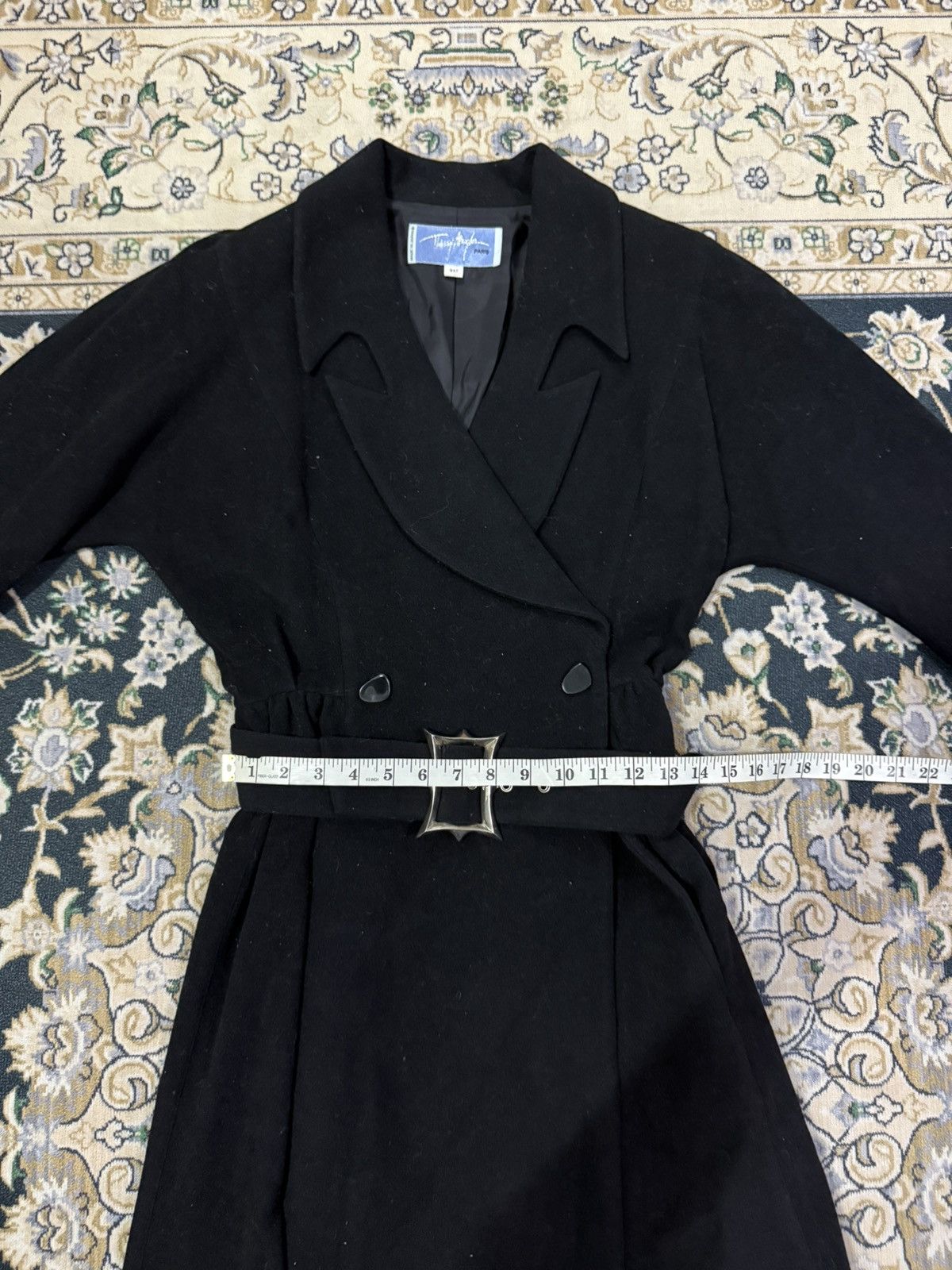 Rare Vintage 90s Thierry Mugler Jacket coat metal buckle