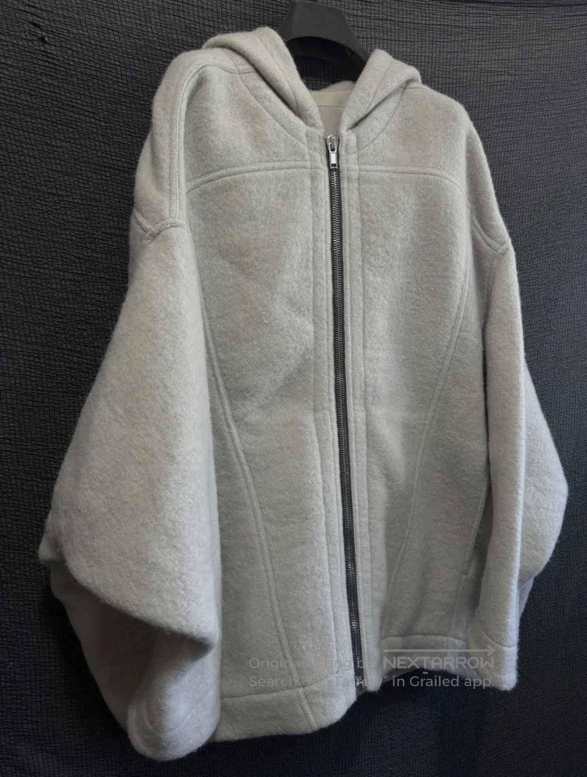 Rick Owens oversized batwing hooded jacket by Rick Owens. Size US L / EU 52-54 / 3 - 2 Thumbnail