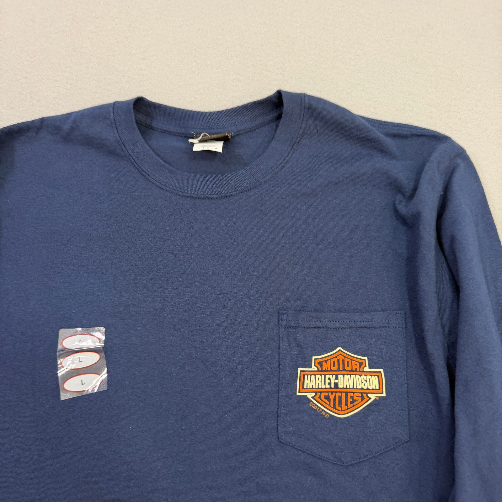 Harley Davidson Harley Davidson Long Sleeve Shirt Large Lansing Michigan NEW Size US L / EU 52-54 / 3 - 4 Thumbnail