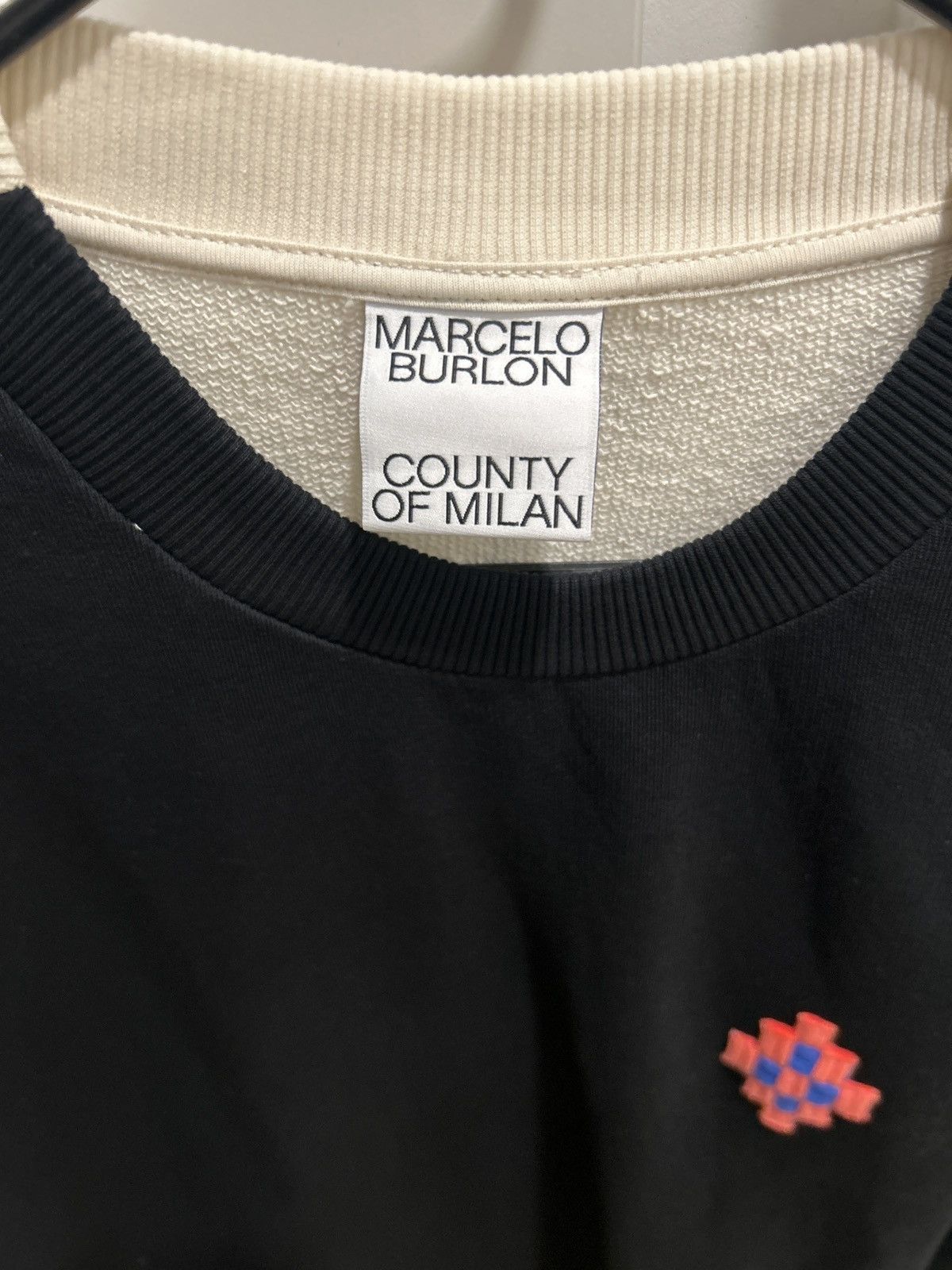 Marcelo Burlon Marcelo Burlon Cross Patch Crewneck Oversized New!! Size US S / EU 44-46 / 1 - 4 Thumbnail