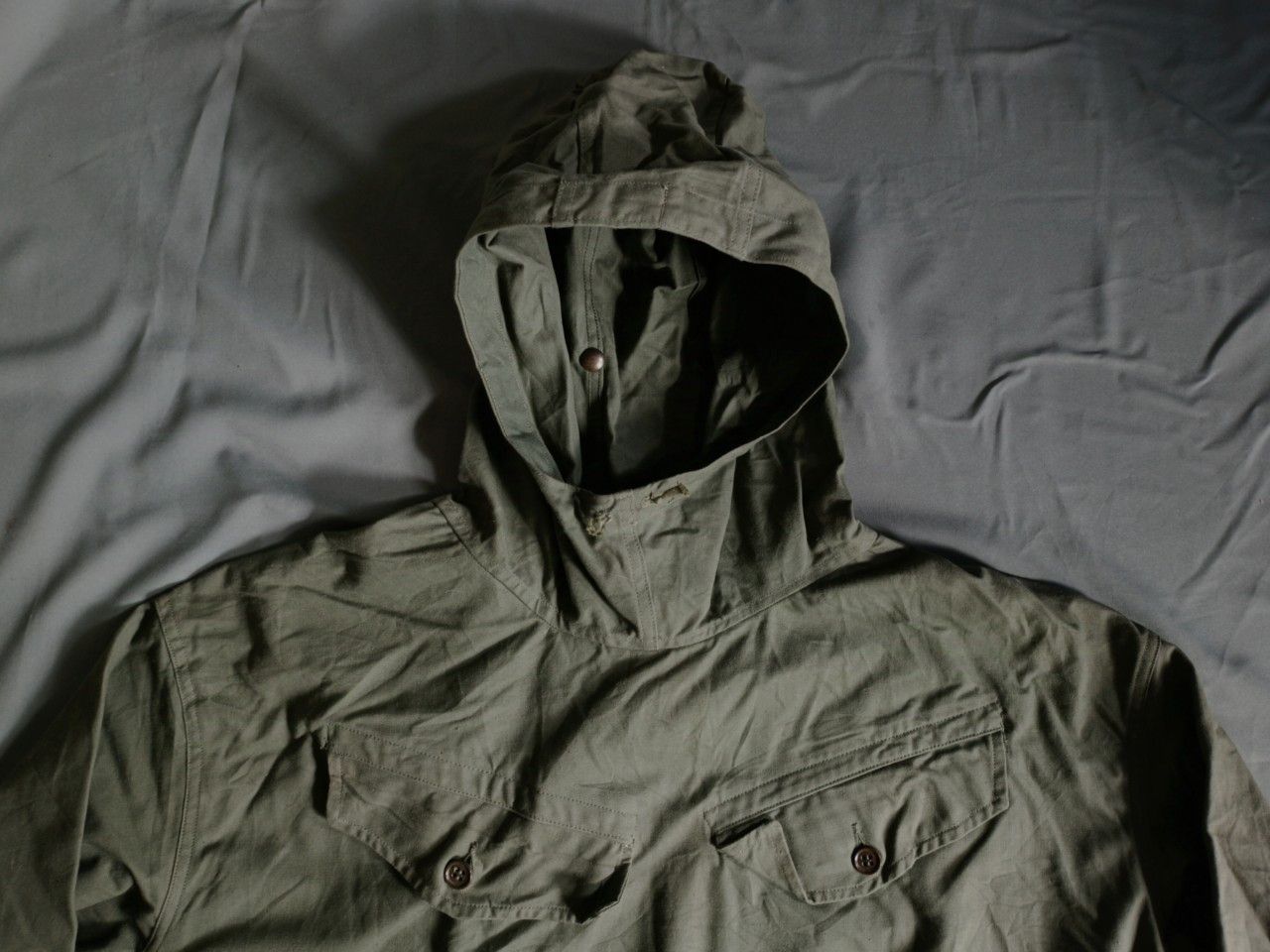 Other Vintage 1950s French Army M47 Anorak Parka. Size US XXL / EU 58 / 5 - 2 Thumbnail
