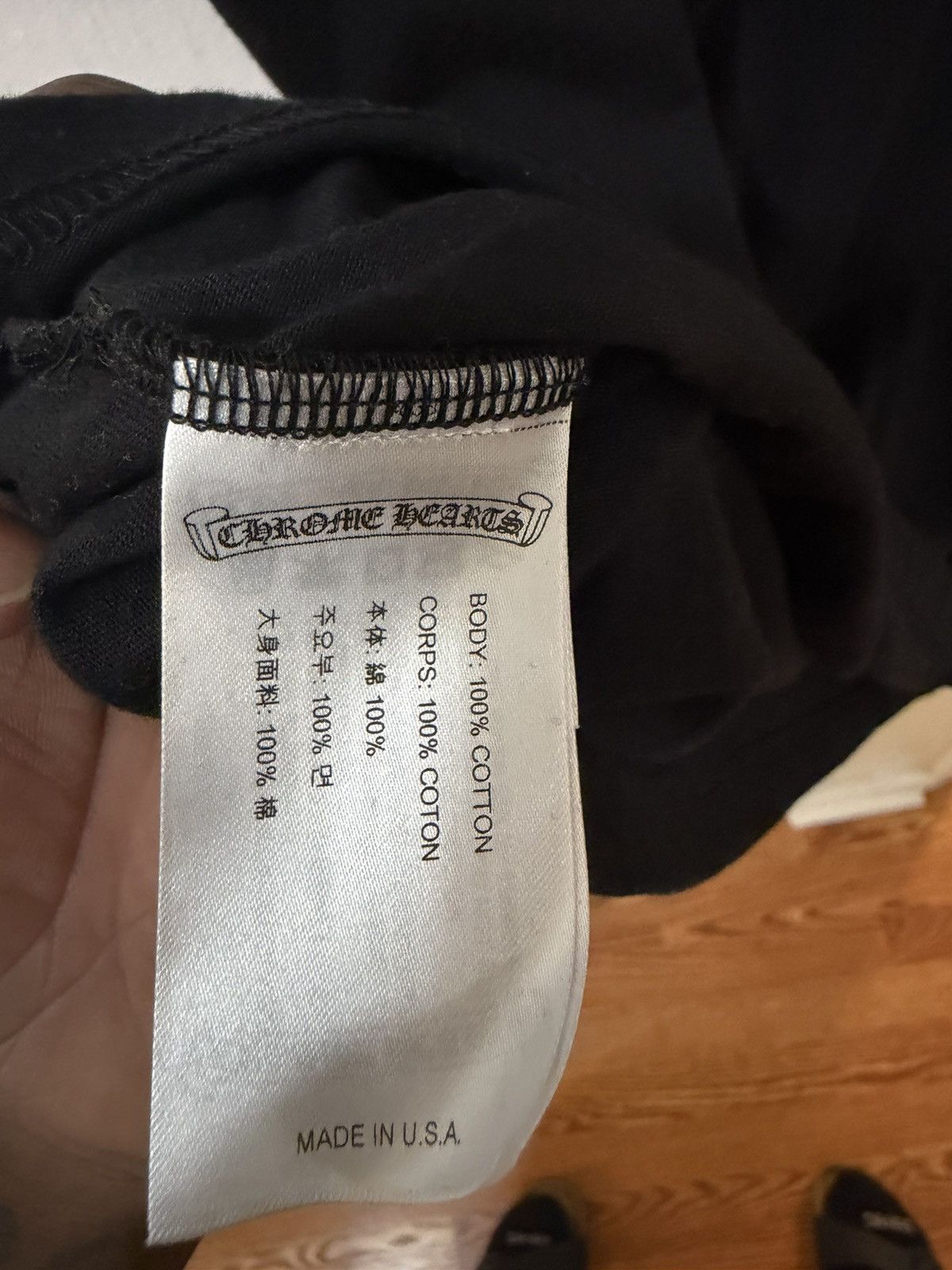 Chrome Hearts Chrome Hearts Cross Tire Tracks Tee Size US XXL / EU 58 / 5 - 6 Thumbnail