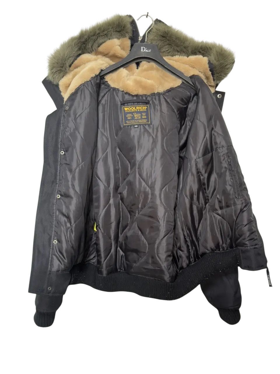 Woolrich Woolen Mills 🔥 hooded bomber jacket puffer fur woolrich size Small Size US S / EU 44-46 / 1 - 3 Thumbnail