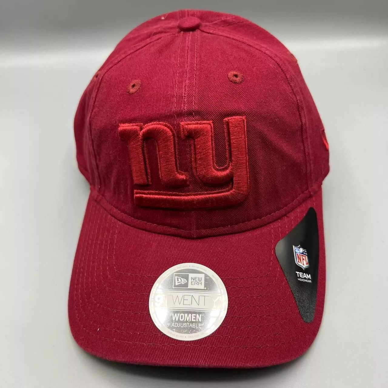 New Era New York Giants Hat Women Red Strap Back Cap New Size ONE SIZE - 1 Thumbnail