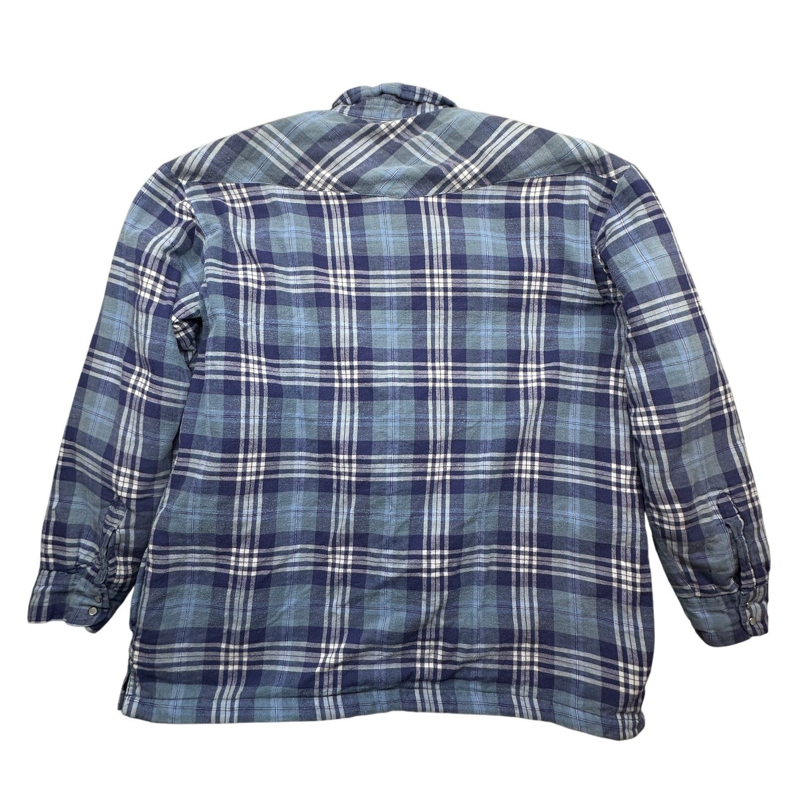 Big Mac VTG Big Mac Flannel Quilt Lined Pearl Snap Shirt Mens 2XLT Size US XXL / EU 58 / 5 - 2 Thumbnail