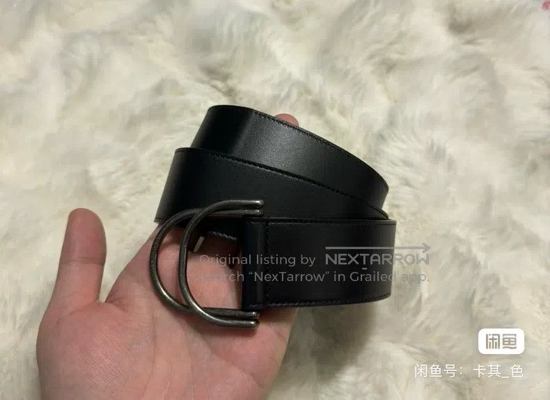 Saint Laurent Paris Saint Laurent Paris size 75 Double Ring Leather Belt Size ONE SIZE - 4 Thumbnail