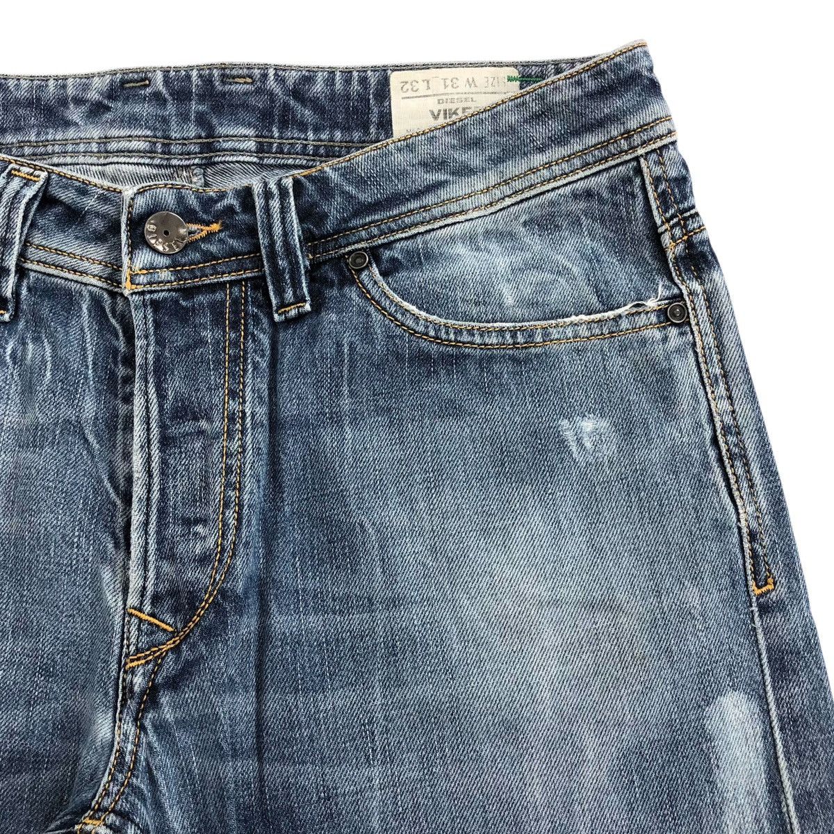 Diesel × If Six Was Nine × Le Grande Bleu (L.G.B.) Vintage Diesel Industry Distressed Denim Y2K Jeans Size US 32 / EU 48 - 7 Thumbnail