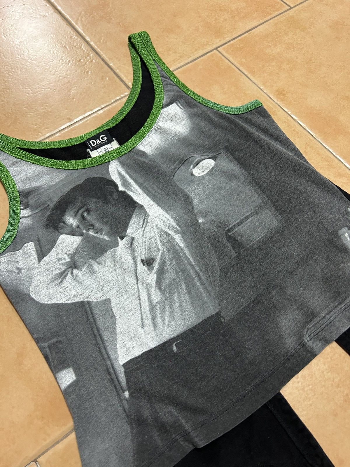 Dolce & Gabbana Dolce & Gabbana SS 2005 Elvis Presley print tank top Size M / US 6-8 / IT 42-44 - 2 Thumbnail