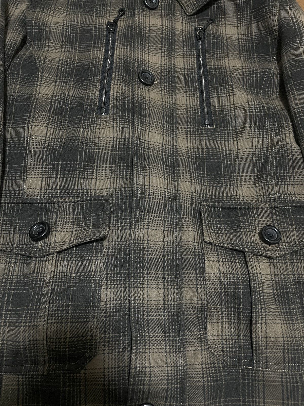 Japanese Brand 2000s Japanese archive multi zip plaid jacket Size US S / EU 44-46 / 1 - 5 Thumbnail