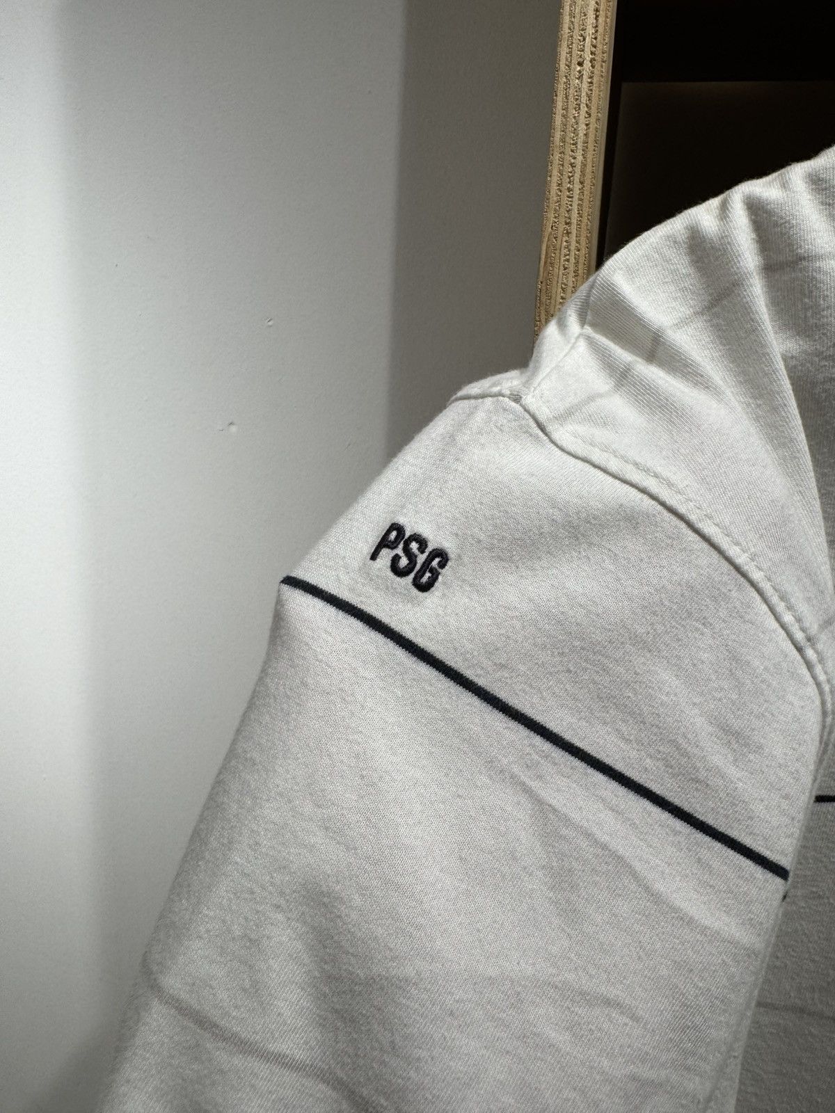 Nike PSG 2008-09 Nike Total 90 Polo Shirt Size US L / EU 52-54 / 3 - 4 Thumbnail