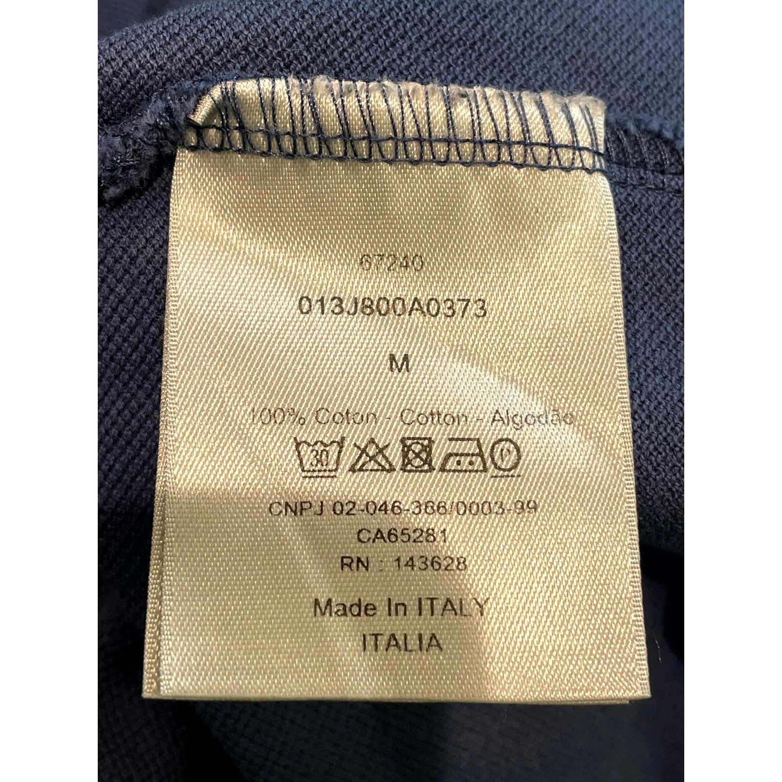 Dior Dior CD Polo Blue T-Shirt Size US M / EU 48-50 / 2 - 6 Thumbnail