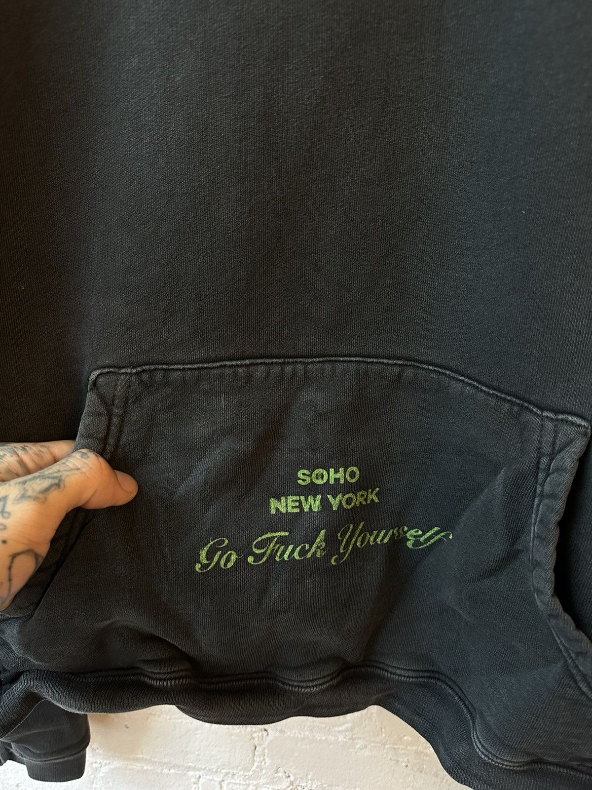 4GSELLER × Enfants Riches Deprimes ERD GOTH GIRL GO FUCK YOURSELF XL XXL BAGGY 4Gseller Size US XL / EU 56 / 4 - 6 Thumbnail