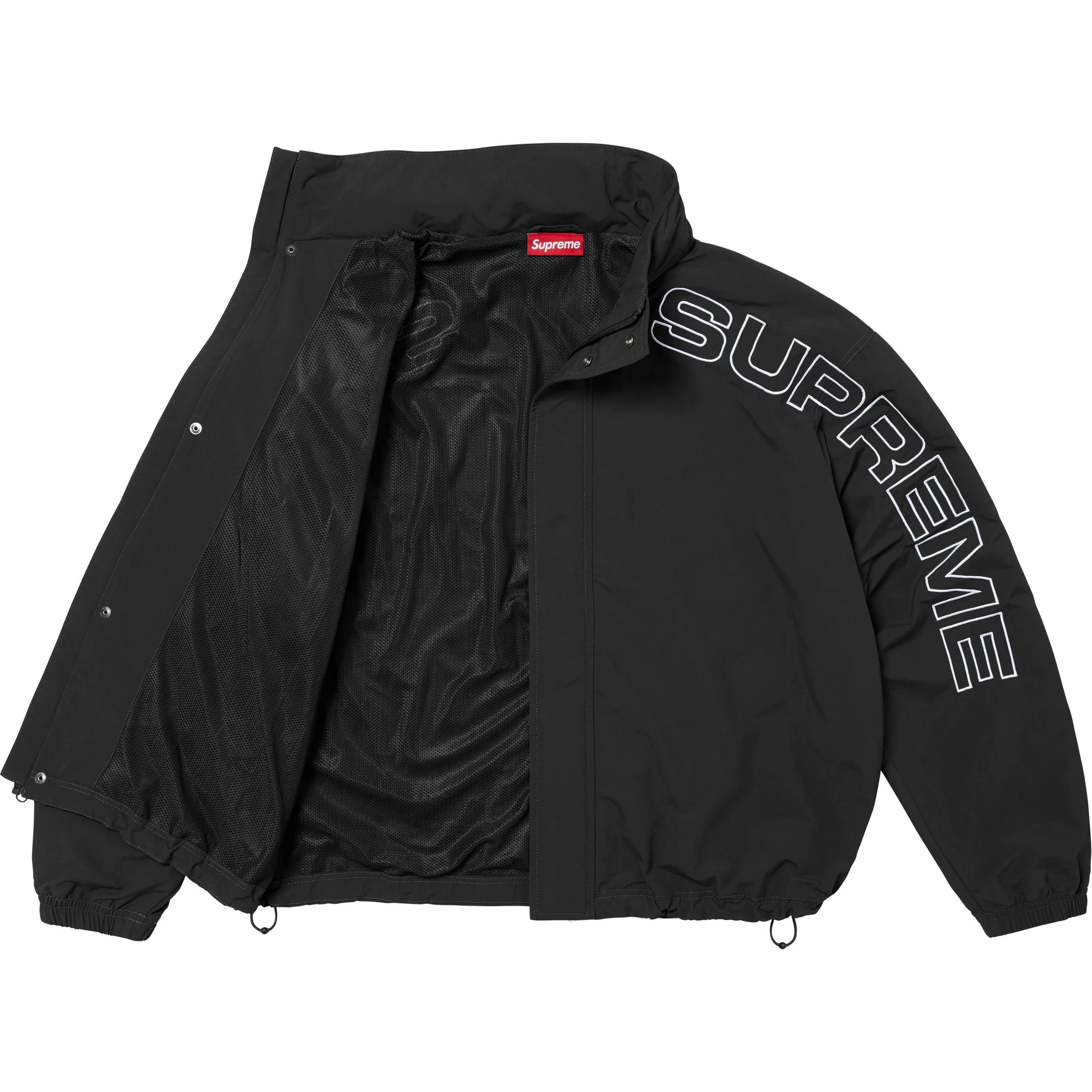 Supreme Spellout Embroidered Trackjacket