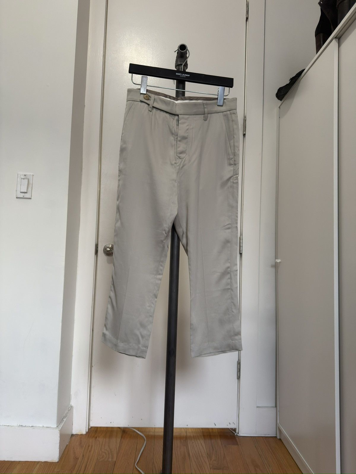 Rick Owens Pearl Viscose Astaire Trousers Size US 30 / EU 46 - 1 Thumbnail