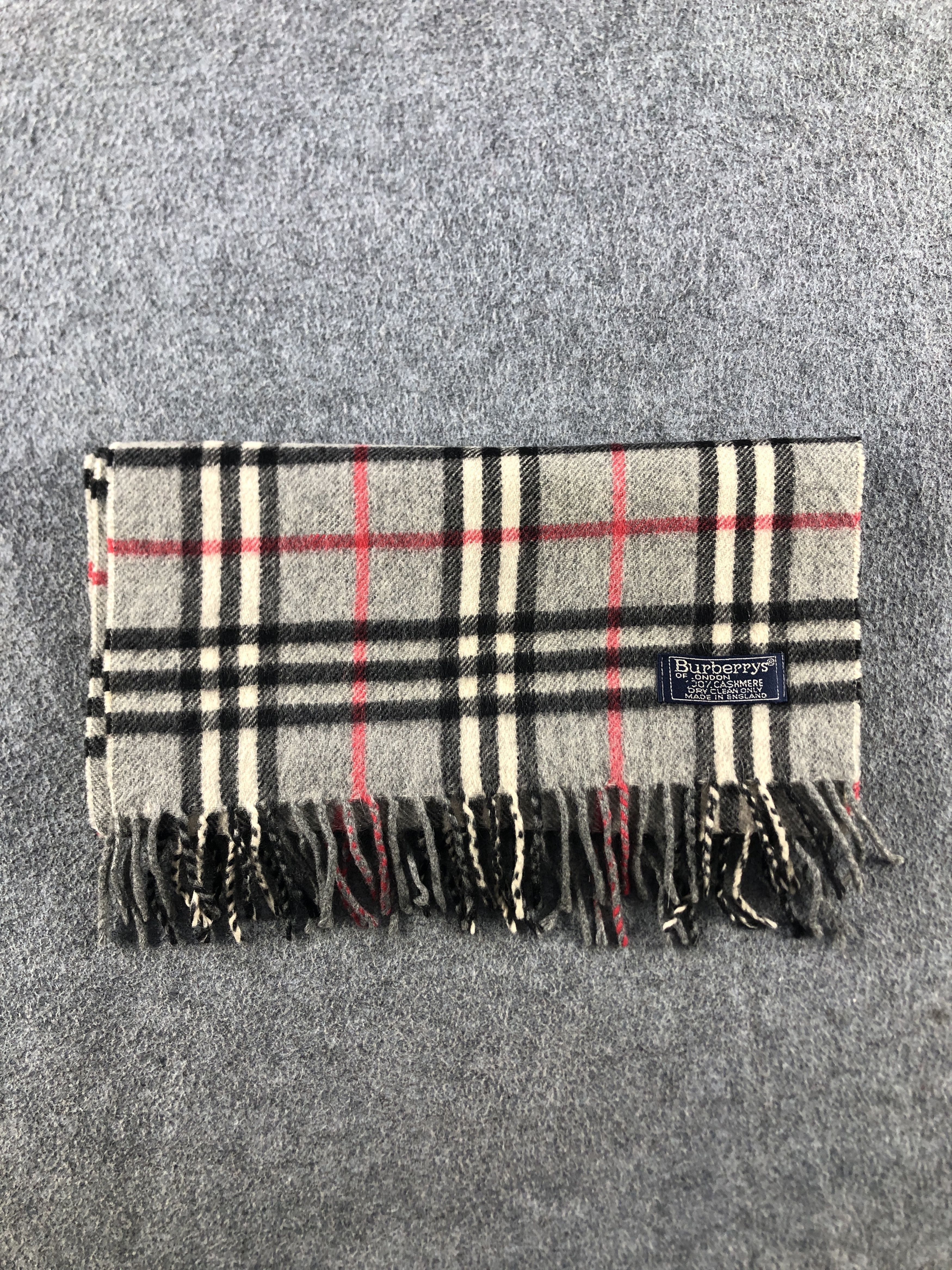Burberry Burberry Cashmere Scarf / Muffler / Neckwear P871 Size ONE SIZE - 6 Thumbnail