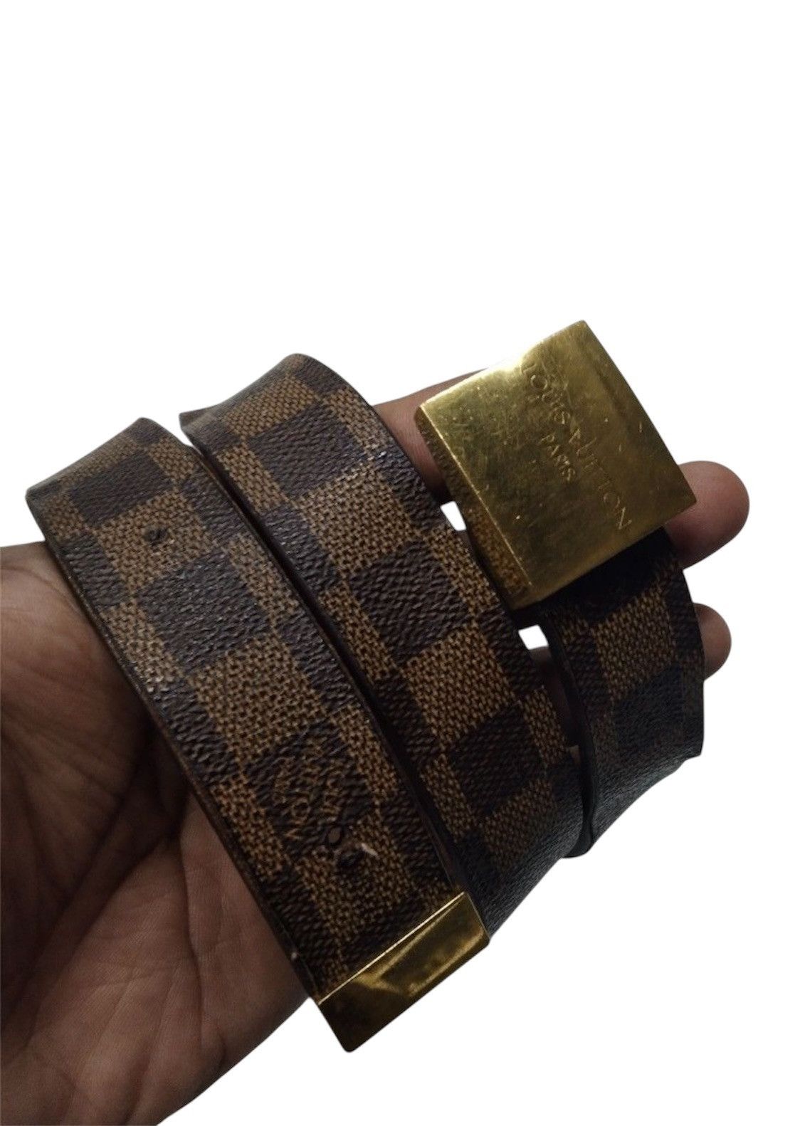 Louis Vuitton Louis vuitton Damier Ebene Belt Size ONE SIZE - 3 Thumbnail