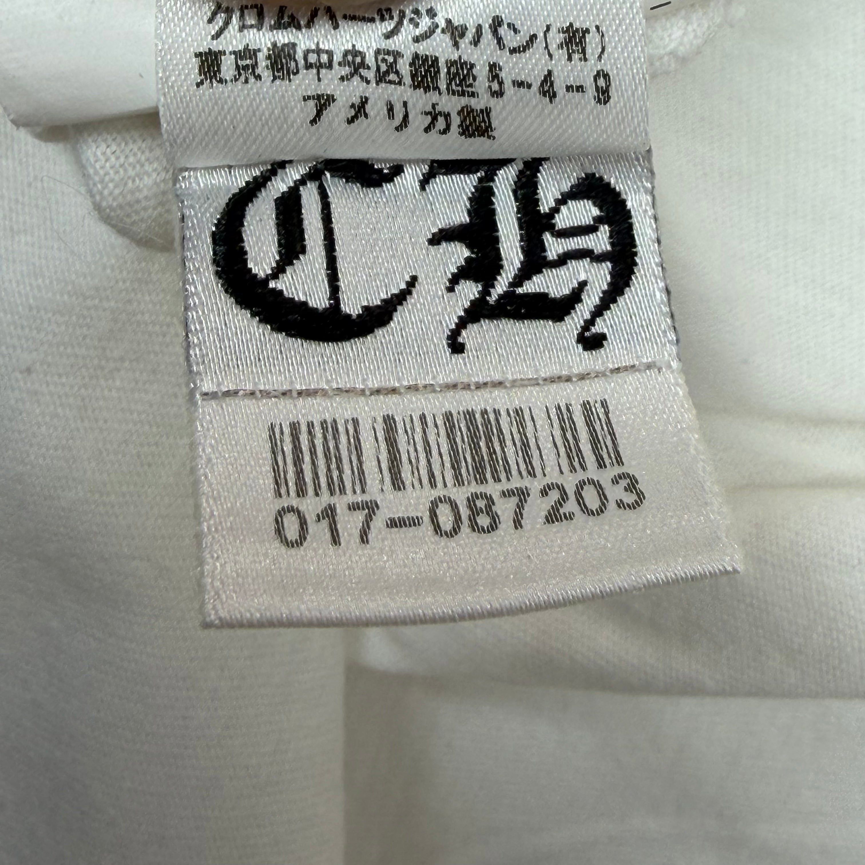 Chrome Hearts Chrome Hearts White Horse Shoe Logo Tee M Size US M / EU 48-50 / 2 - 6 Thumbnail