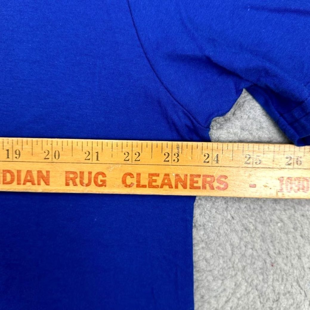 Vintage New York Rangers T-Shirt Adult XL Blue Crewneck Short Sleeve Tee Mens Fanatics Size US XL / EU 56 / 4 - 7 Thumbnail