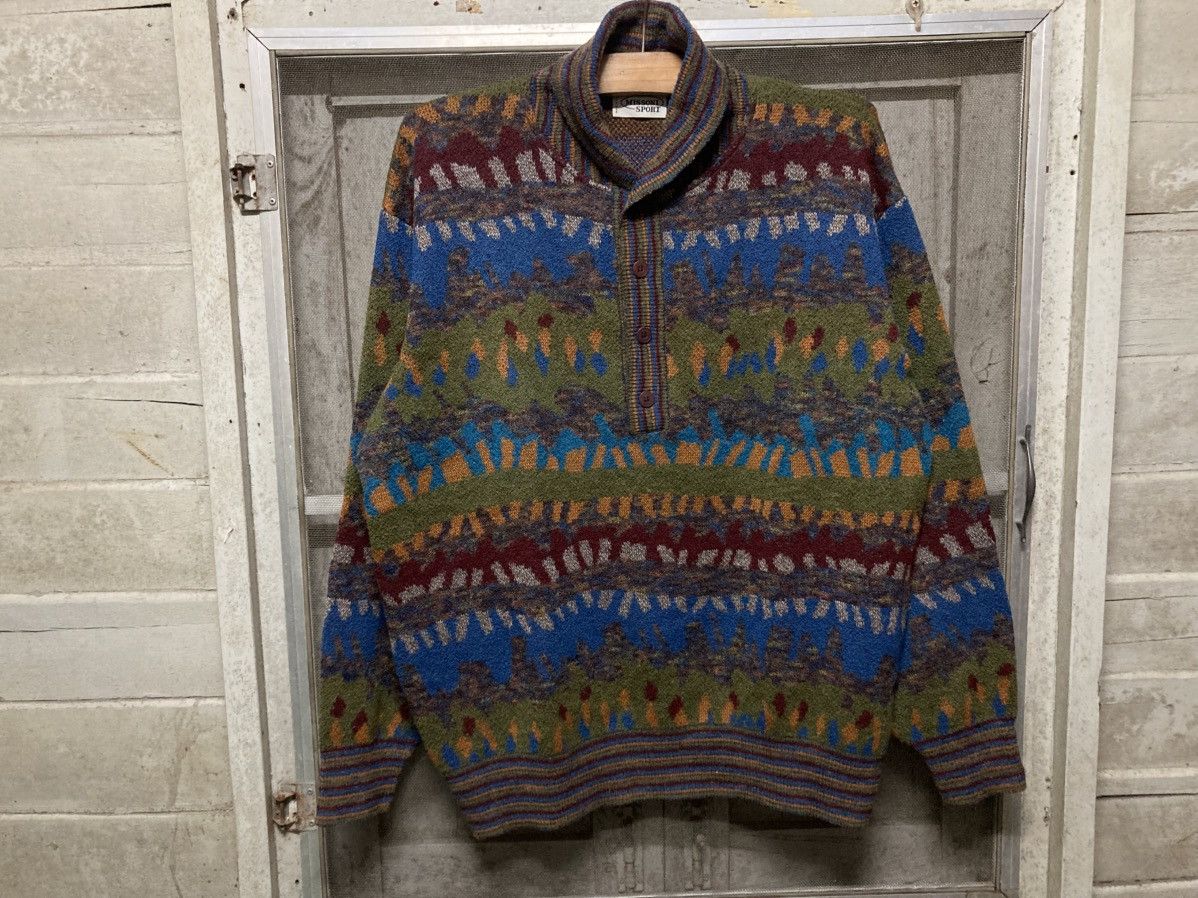 Missoni Missoni Haft Wool Pullover Long Sleeve Size US M / EU 48-50 / 2 - 1 Thumbnail