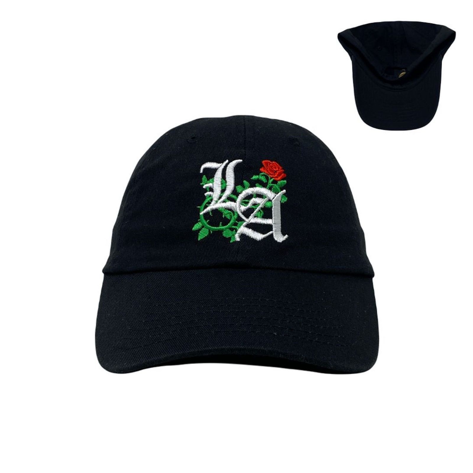 Other Los Angeles Old English Rose Dad Hat Size ONE SIZE - 1 Thumbnail