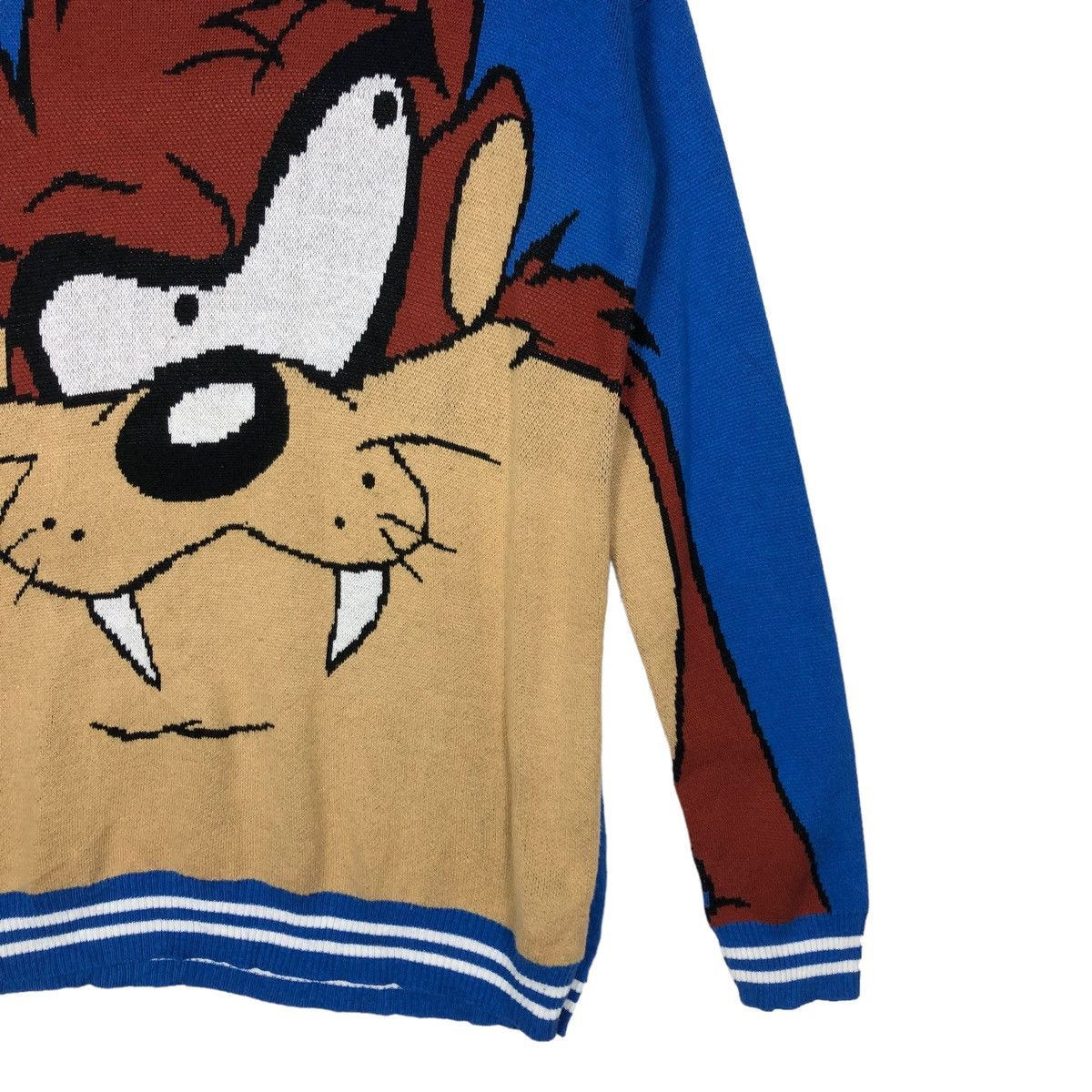 Cartoon Network VINTAGE KNIT SWEATSHIRT WARNER BROS BIG LOGO RARE DESIGN Size US M / EU 48-50 / 2 - 4 Thumbnail