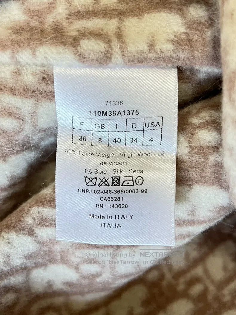 Dior Dior Woollen coat Size XS / US 0-2 / IT 36-38 - 7 Thumbnail