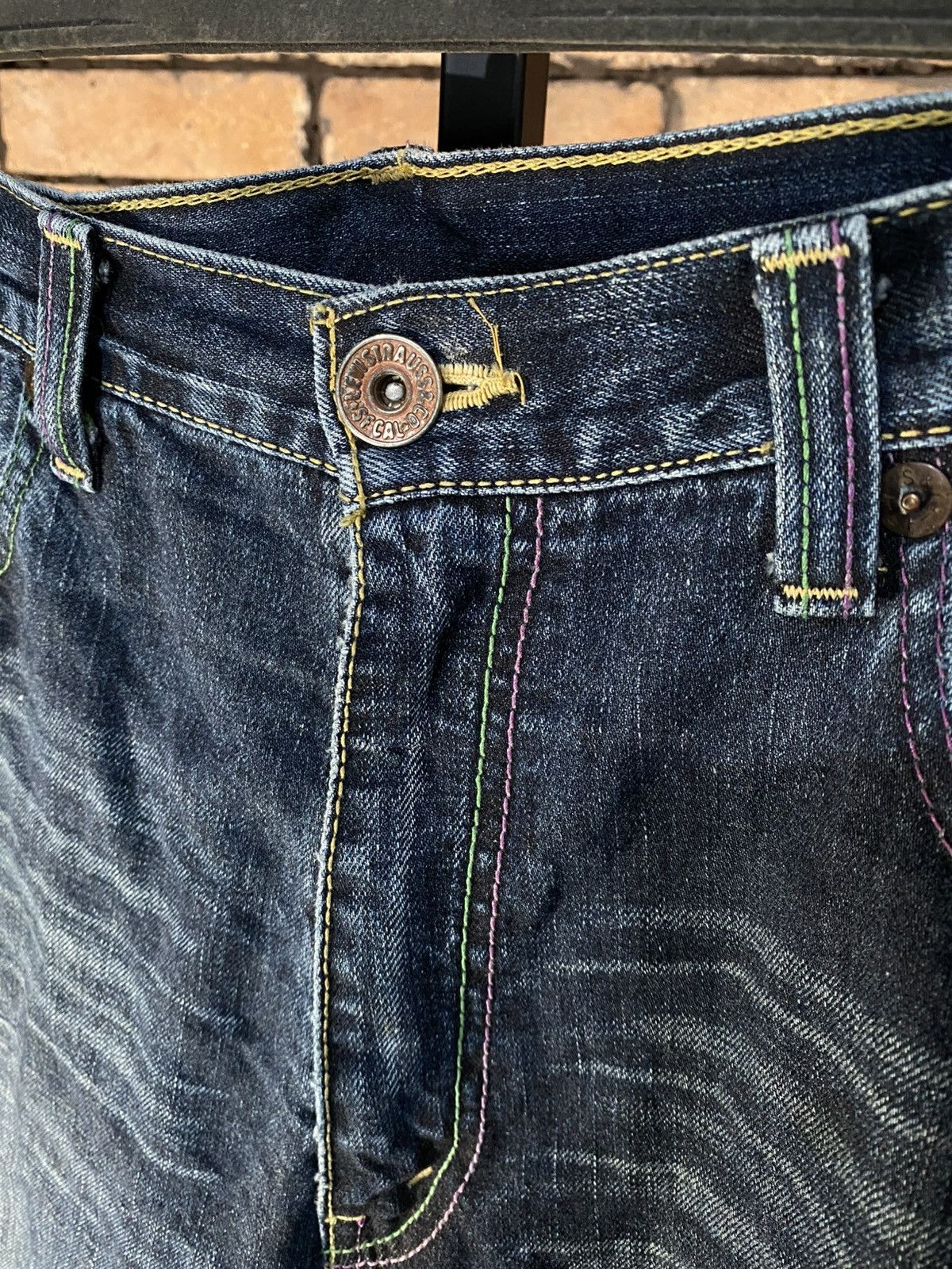 Levi's SS06 ATMOS JAPAN X LEVI’S 507 JEANS FRAGMENT FENOM STUSSY Size US 36 / EU 52 - 7 Thumbnail