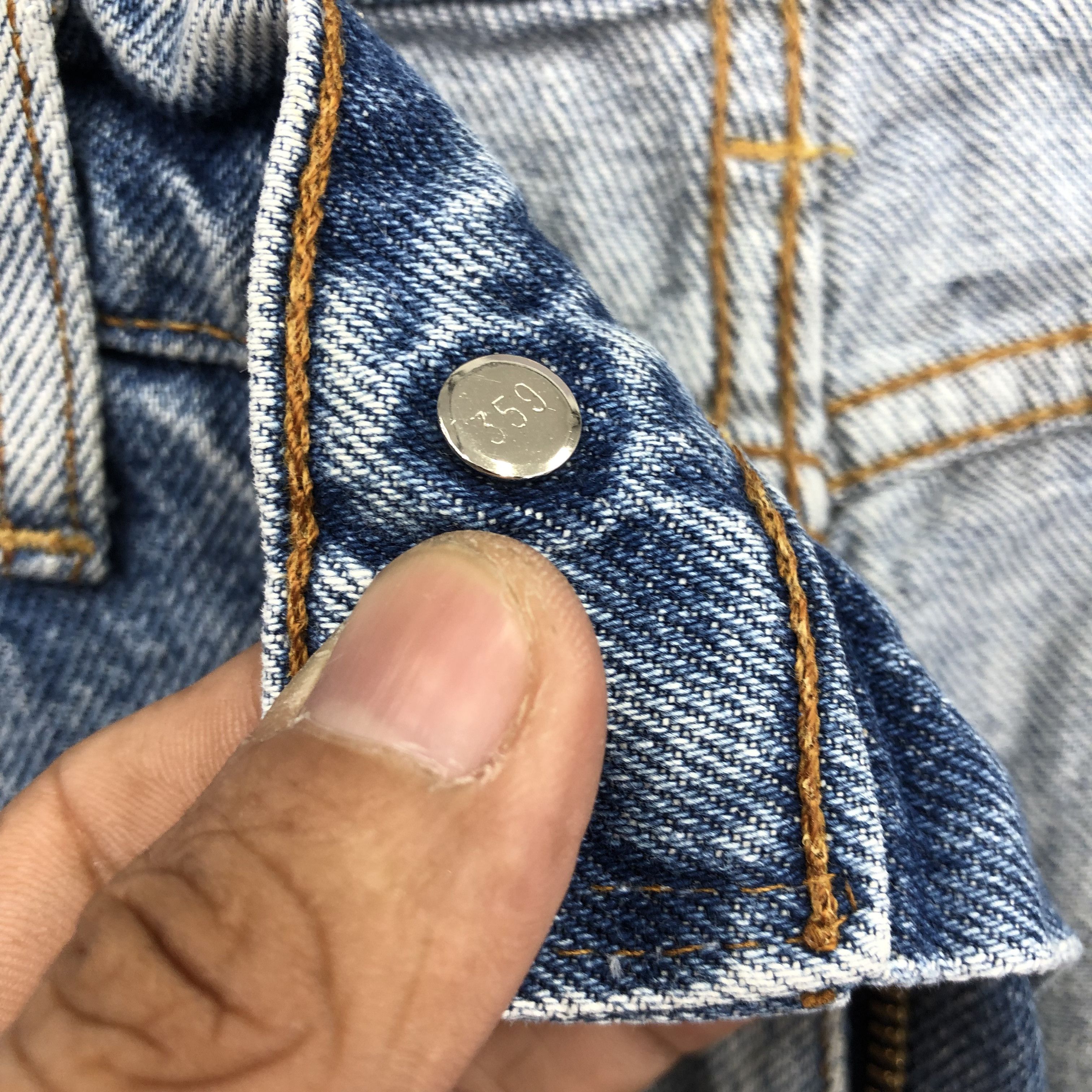 Levi's Vintage 90s Levis 505 Stone Wash Jeans Levi's Faded Denim Size US 30 / EU 46 - 9 Thumbnail