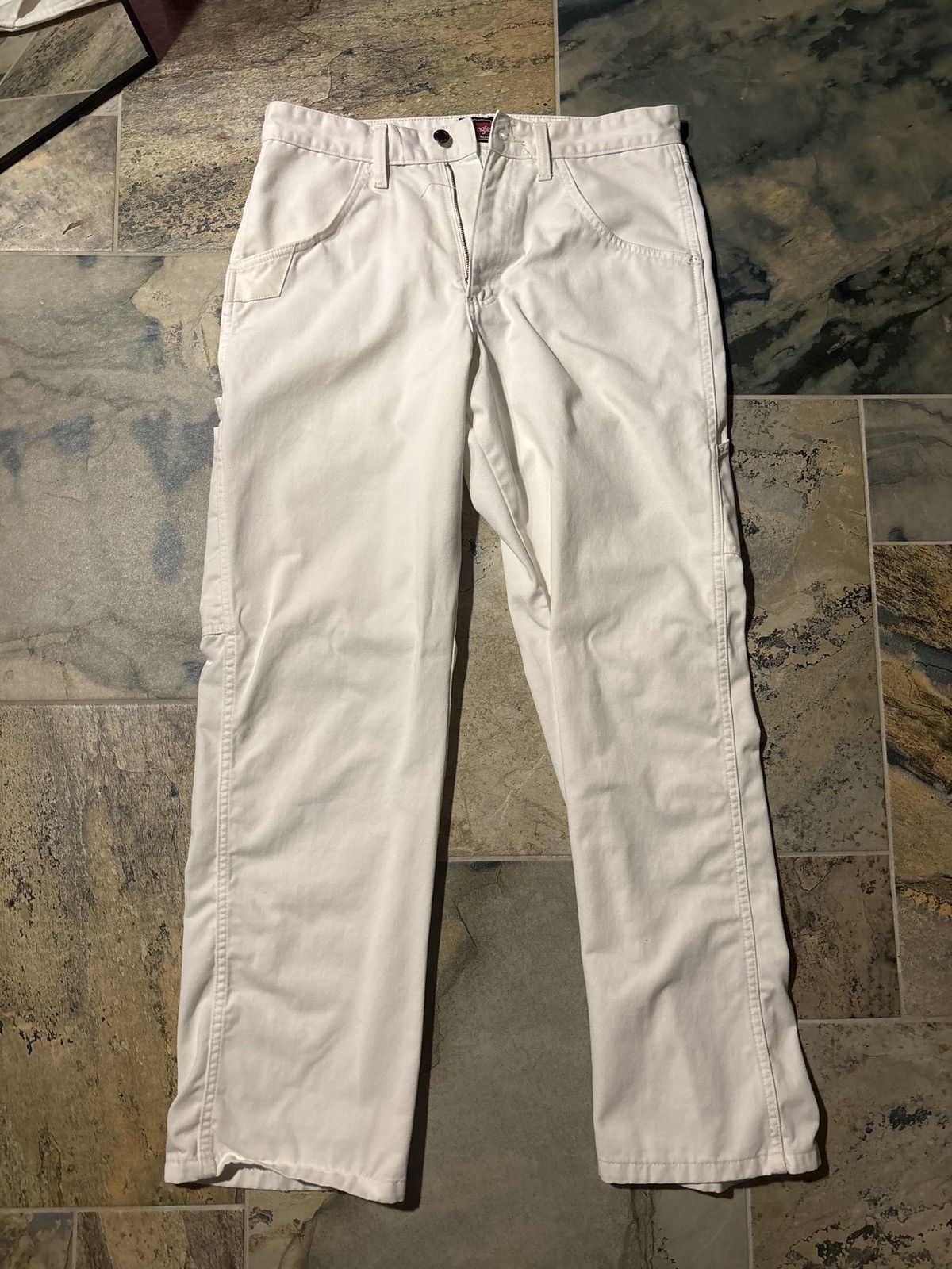 Carhartt × Vintage × Wrangler Vintage Wrangler Workwear Pants Size US 32 / EU 48 - 1 Thumbnail