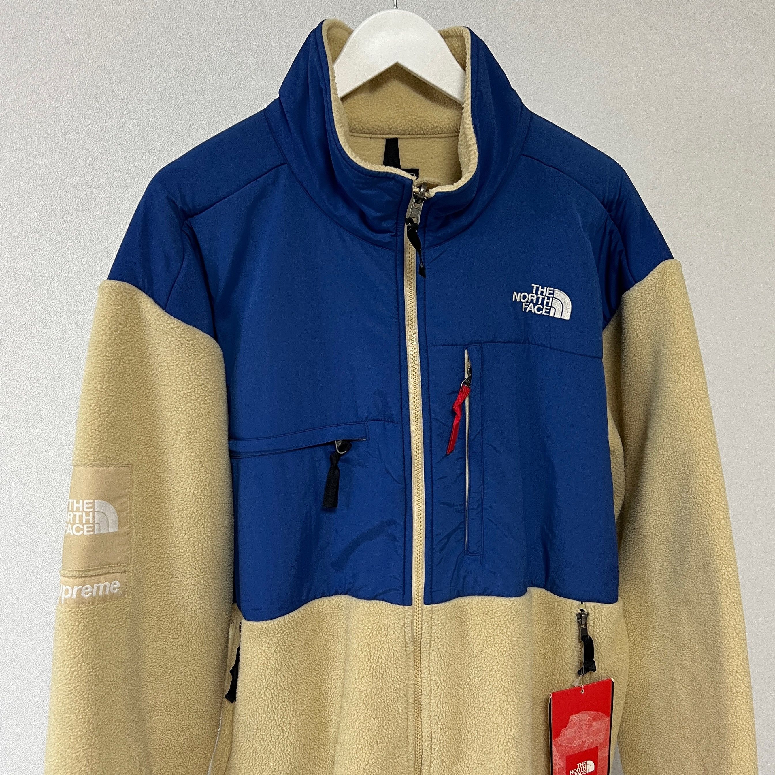 Supreme × The North Face Supreme The North Face SS08 Denali Fleece Blue Cream Size US XL / EU 56 / 4 - 3 Thumbnail