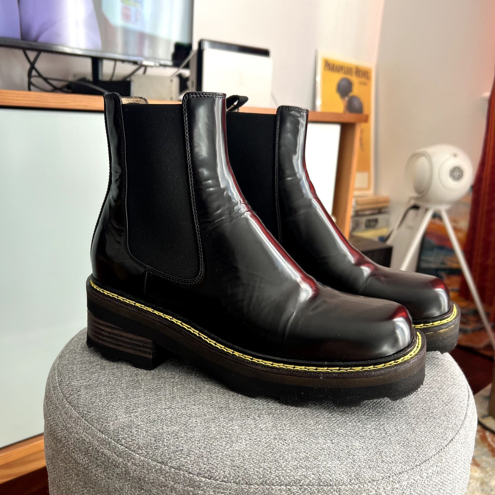 Gabriela Hearst Gabriela Hearst Black Jil Boots patent leather black size 37 Size US 7 / IT 37 - 2 Thumbnail