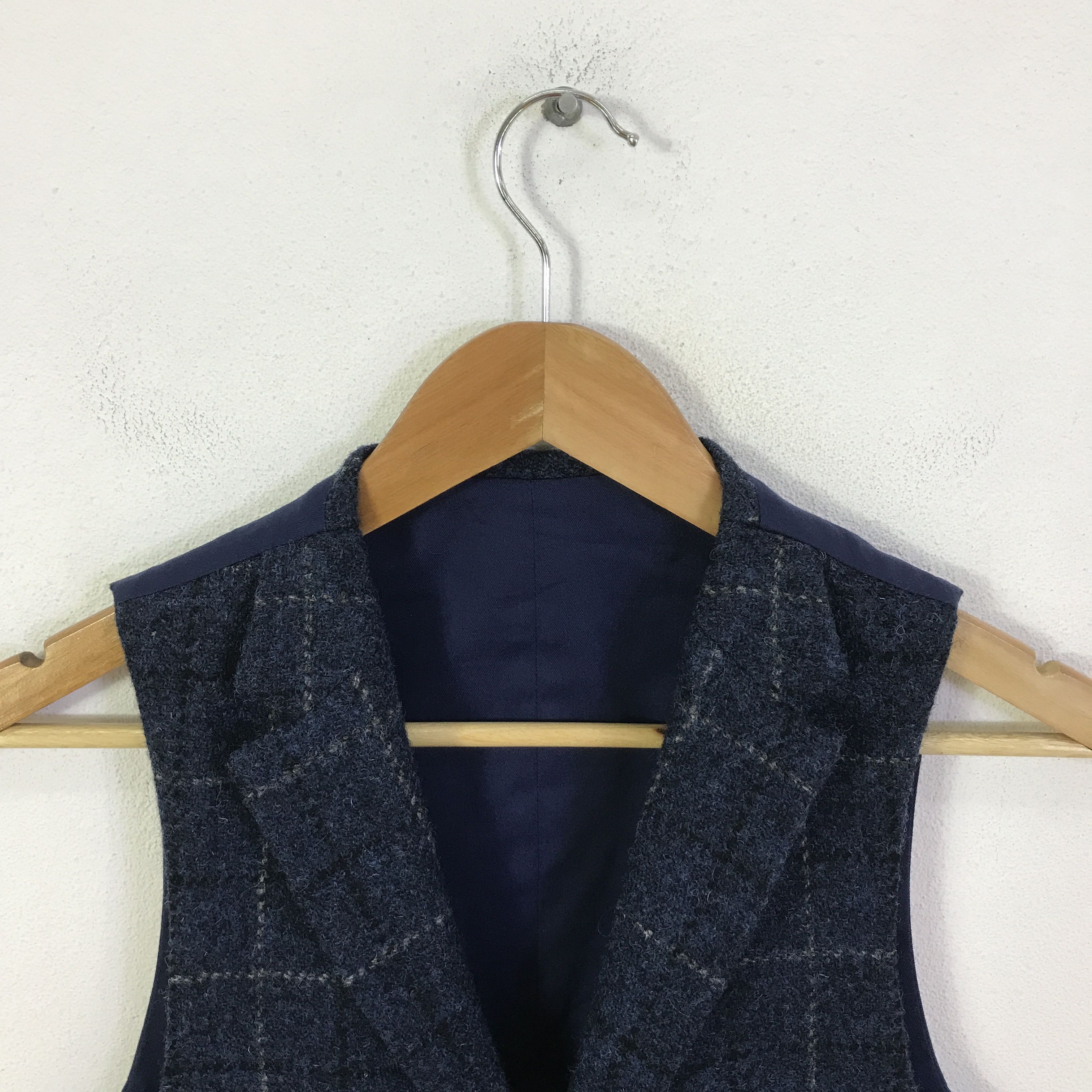 Harris Tweed harris tweed vest K108B10 Size US M / EU 48-50 / 2 - 2 Thumbnail