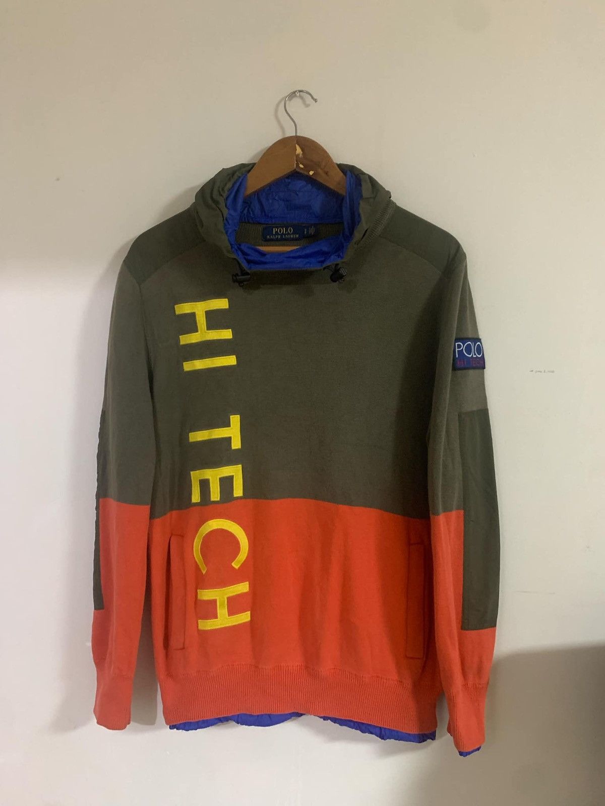 Polo Ralph Lauren × Ralph Lauren Polo by Ralph Lauren HI TECH Knit Cotton Hoodie Fall 2018 Size US S / EU 44-46 / 1 - 2 Thumbnail