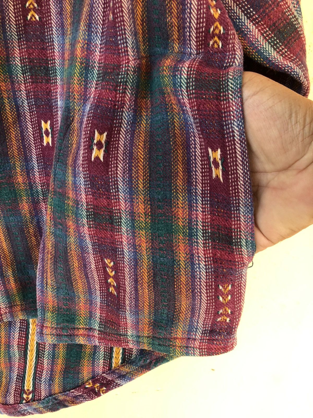 O'Neill × Vintage Vintage ONEILL Hoodie Button Heavy Shirt Size US L / EU 52-54 / 3 - 12 Thumbnail