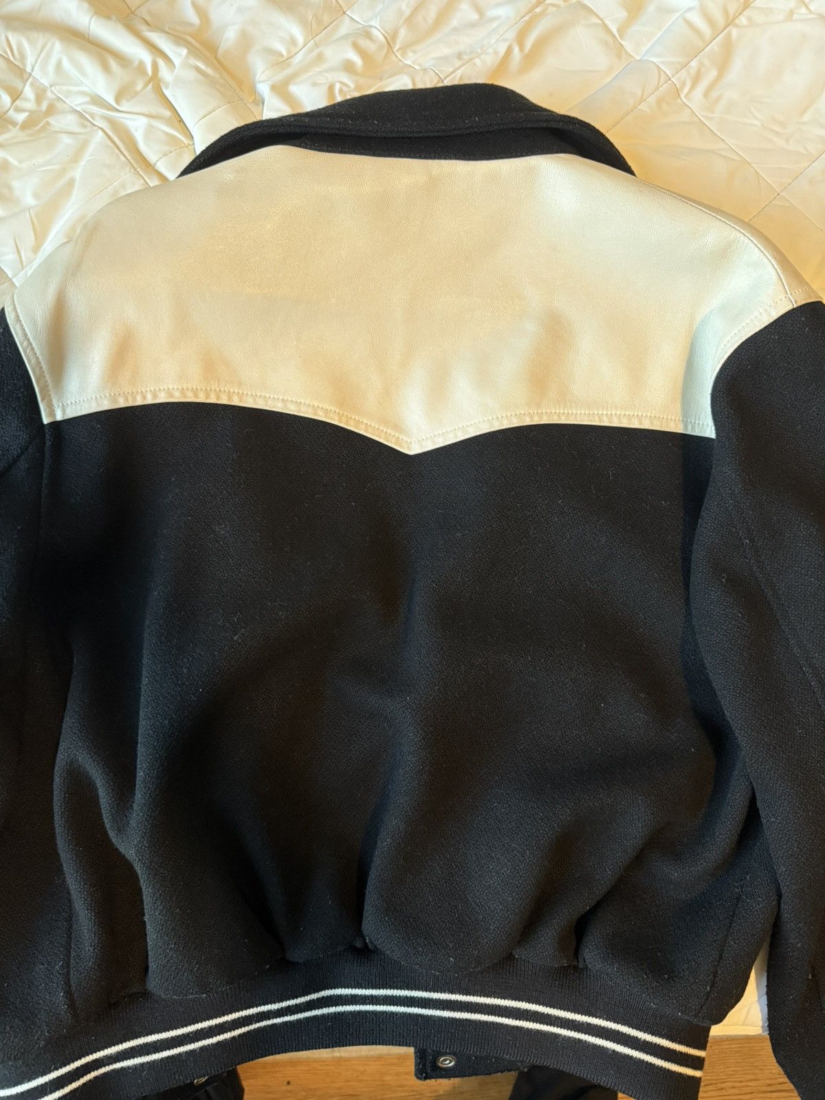 Celine Hedi Slimane Celine 2019 OG Lambskin Western Teddy Jacket Size US M / EU 48-50 / 2 - 4 Thumbnail