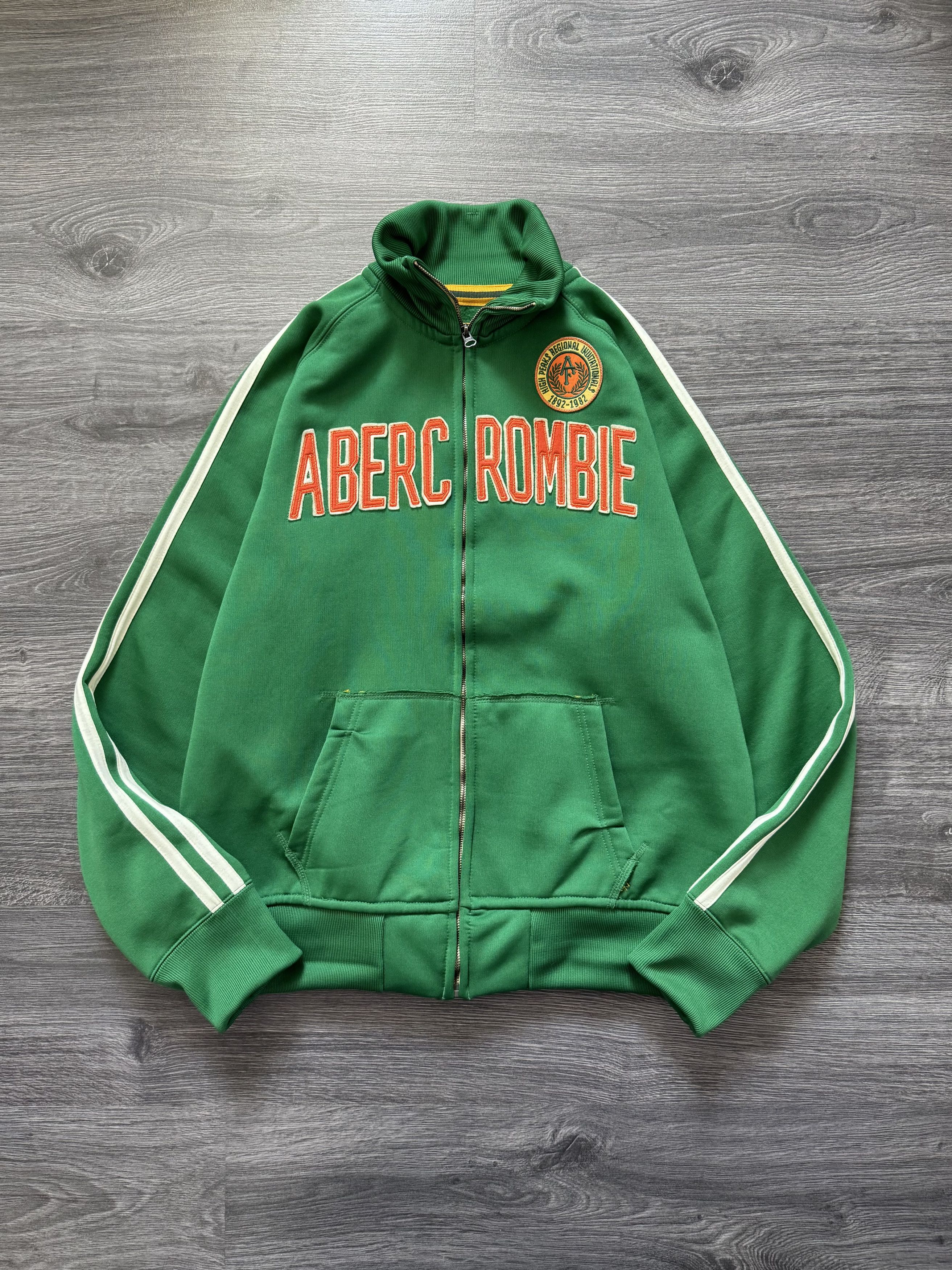 2000s Abercrombie & Fitch Tracktop zip Jacket y2k