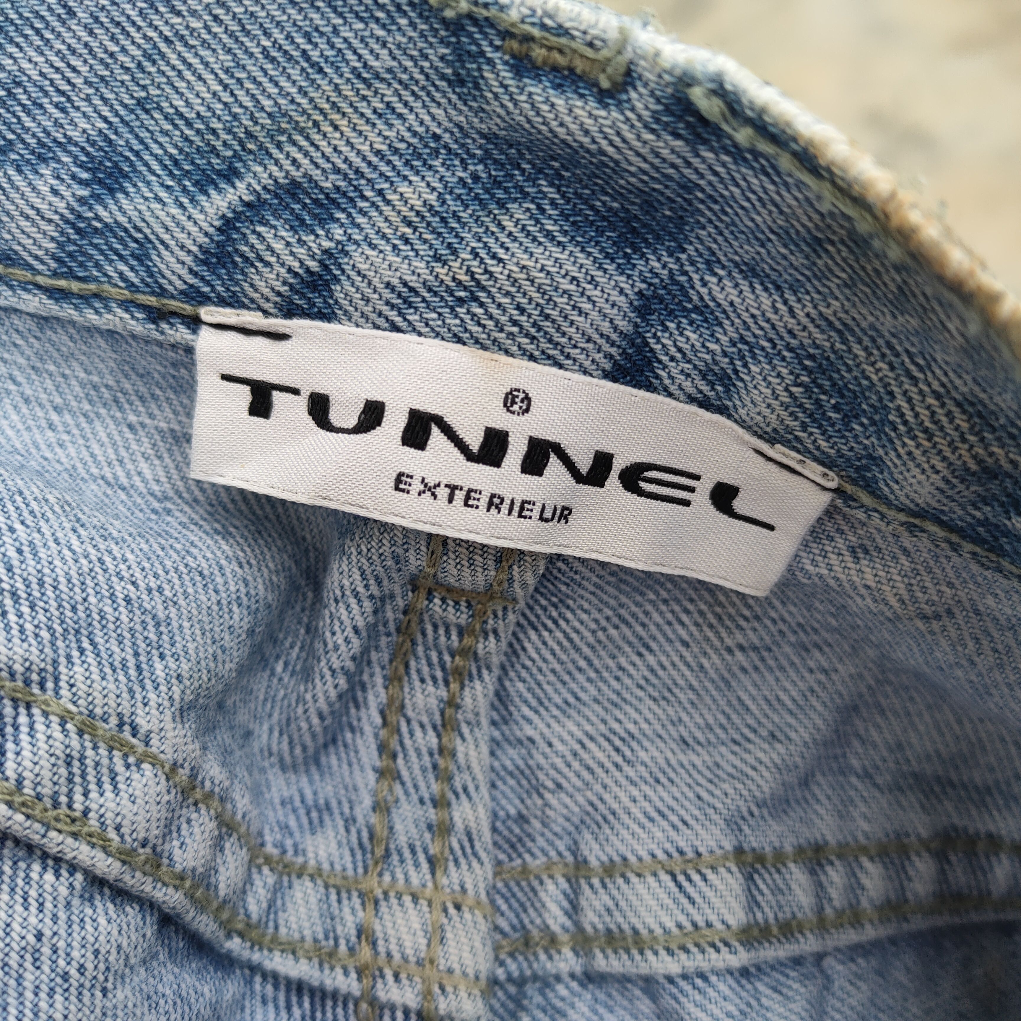 Japanese Brand FLARE VINTAGE TUNNEL DISTRESSED FADED JEANS DENIM PANTS Size US 30 / EU 46 - 13 Thumbnail