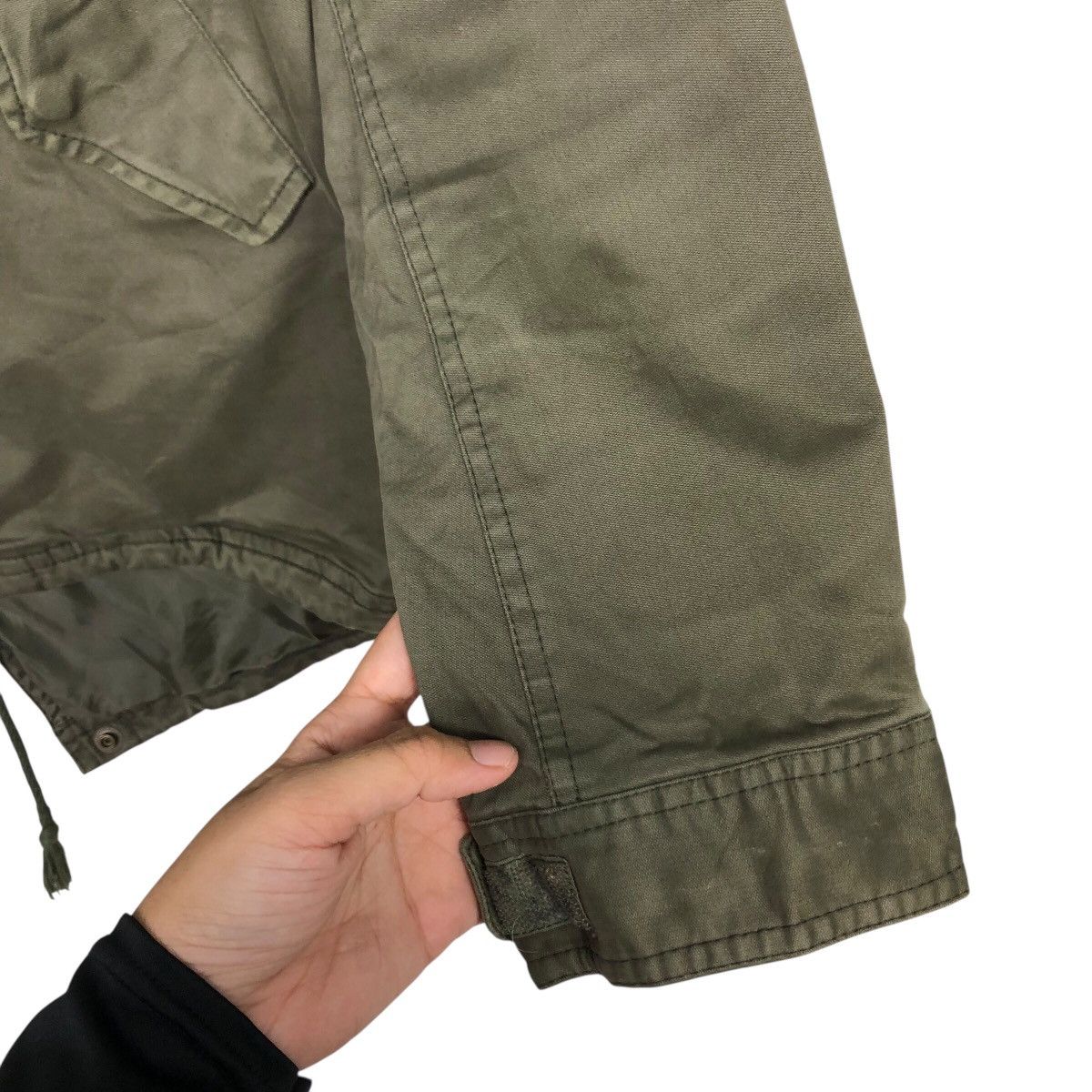 Hysteric Glamour 📌Rich Green Military Biker Jacket Zipper Hoodie Slick Punk Size US M / EU 48-50 / 2 - 17 Thumbnail