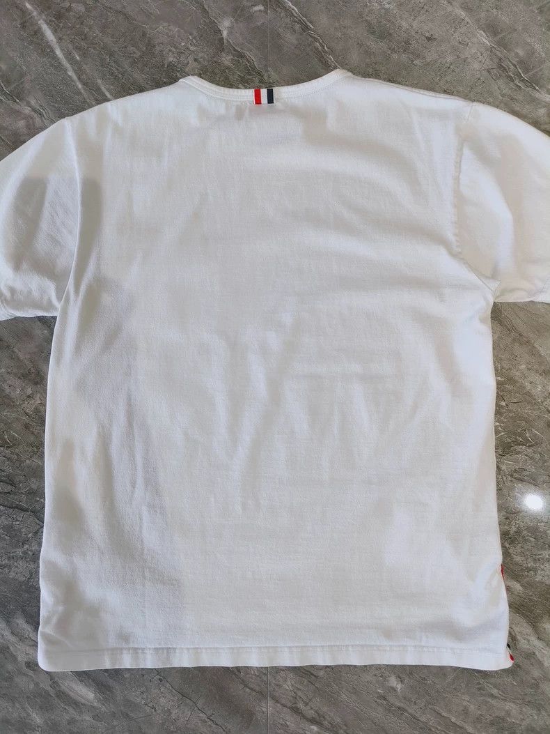Thom Browne Thom Browne Round collar classic short sleeves Size US L / EU 52-54 / 3 - 2 Thumbnail
