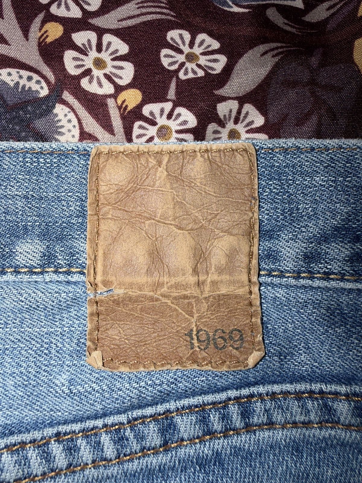 Gap 1969 Pool Shark Skinny Jean Size US 34 / EU 50 - 6 Thumbnail