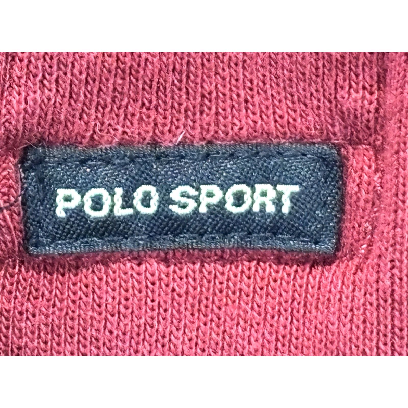 Vintage VINTAGE Polo Sport Henley Shirt Adult Extra Large Red 90s Mens Size US XL / EU 56 / 4 - 4 Thumbnail
